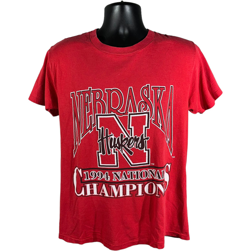 Vintage Nebraska Huskers National Champions Tee 1994