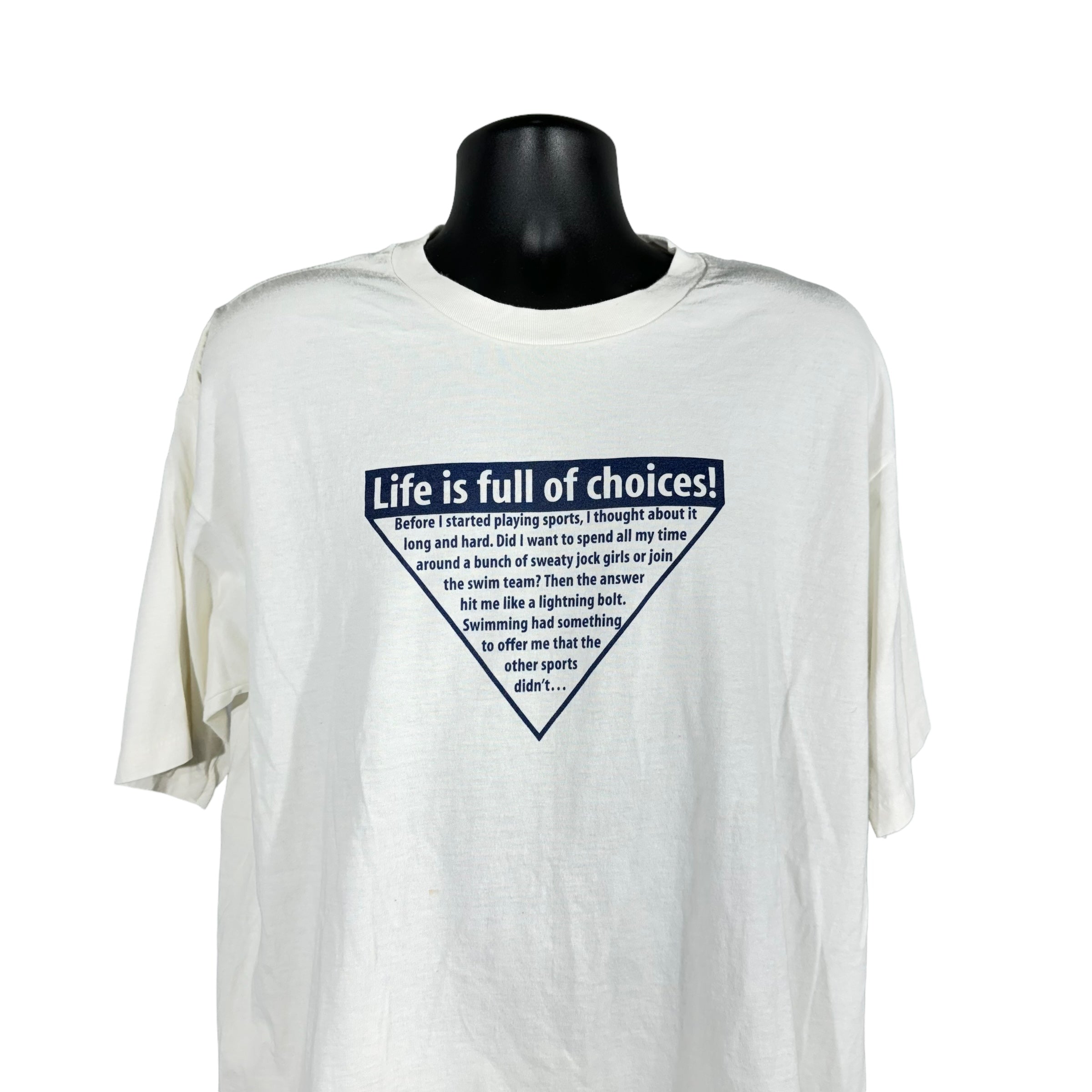 Vintage Life is Full of Choices "Guys in Speedos" Tee 90s