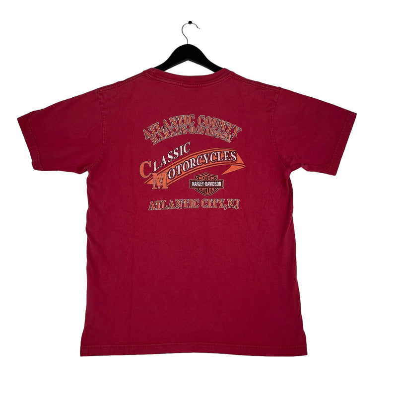 Vintage Harley Davidson Flame Emblem Tee