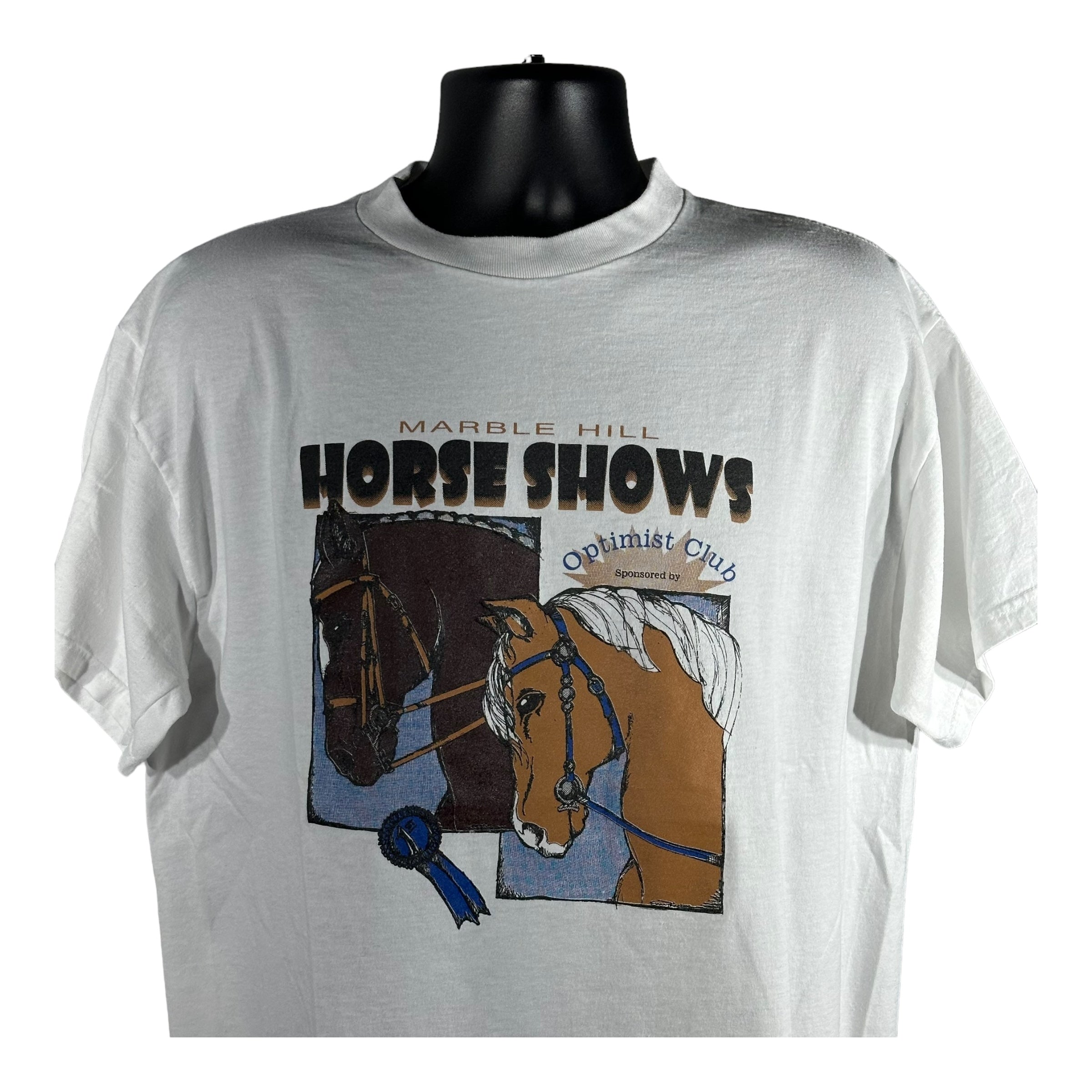 Vintage Marble Hill Horse Shows Tee