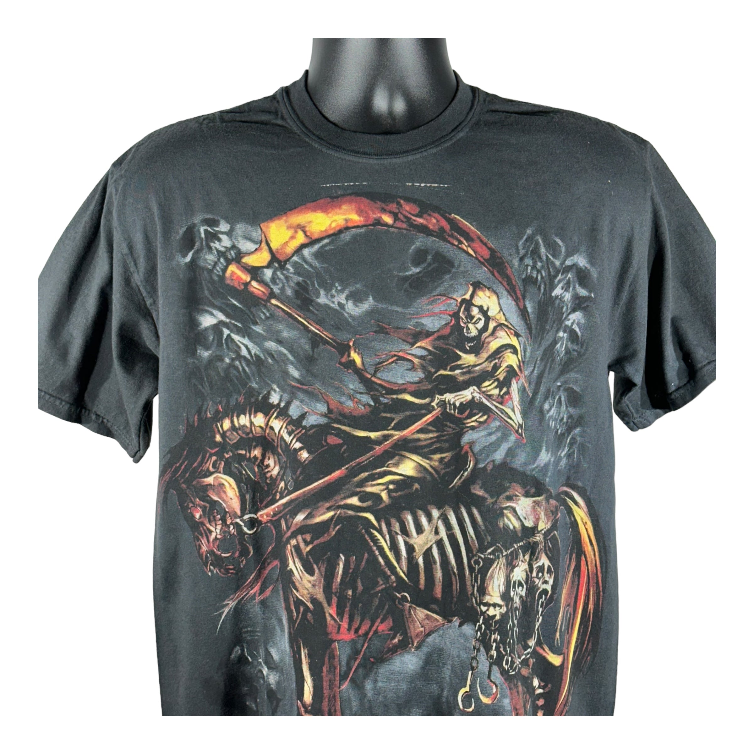 Vintage Grim Reaper Skeleton Tee