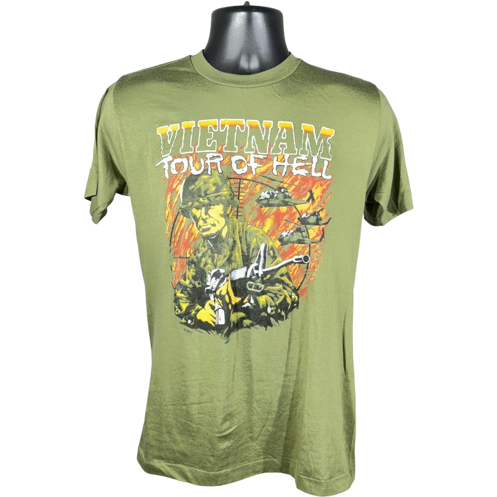 Vintage Vietnam War "Tour Of Hell" Tee 90s