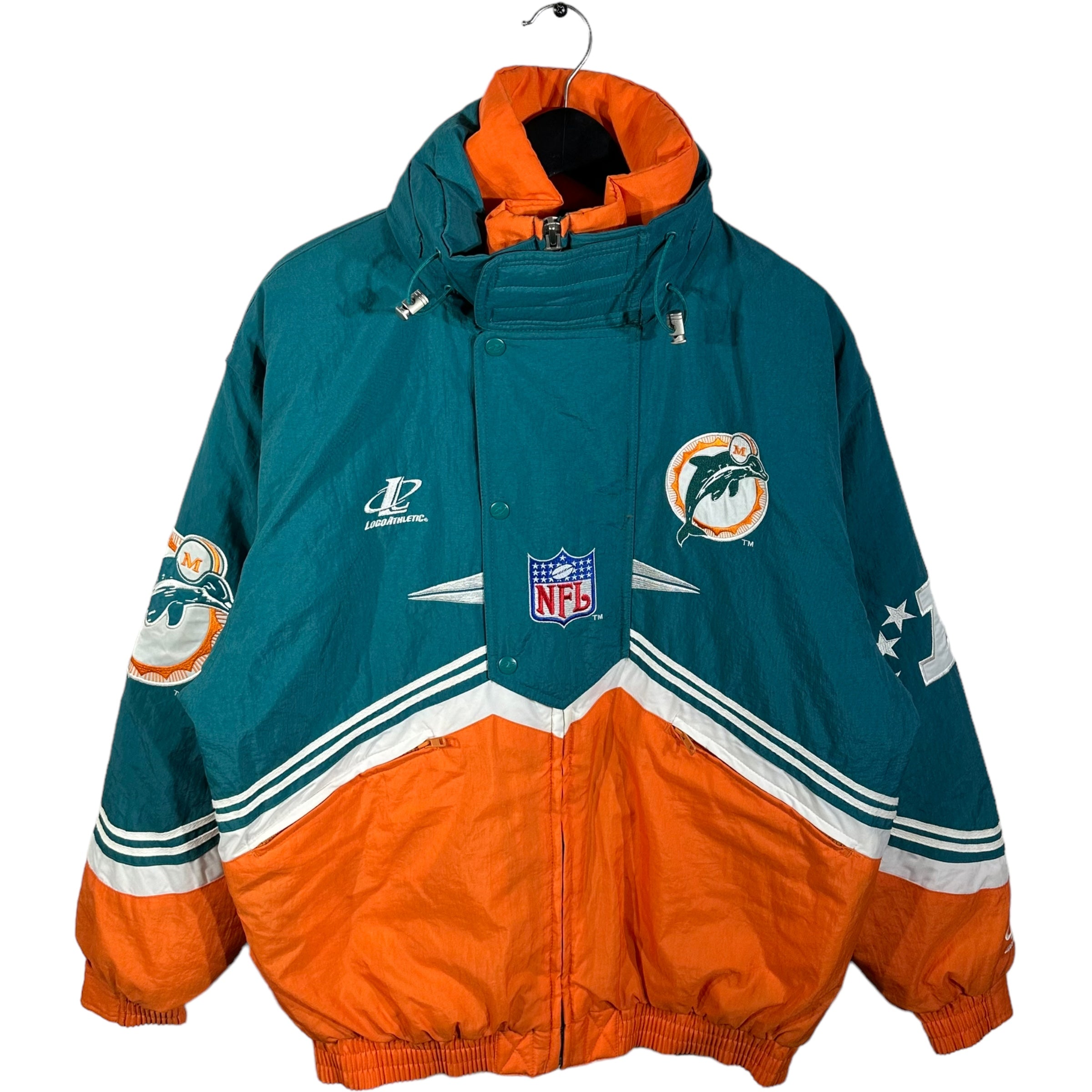 Vintage Miami Dolphins Logo 7 Diamond Jacket