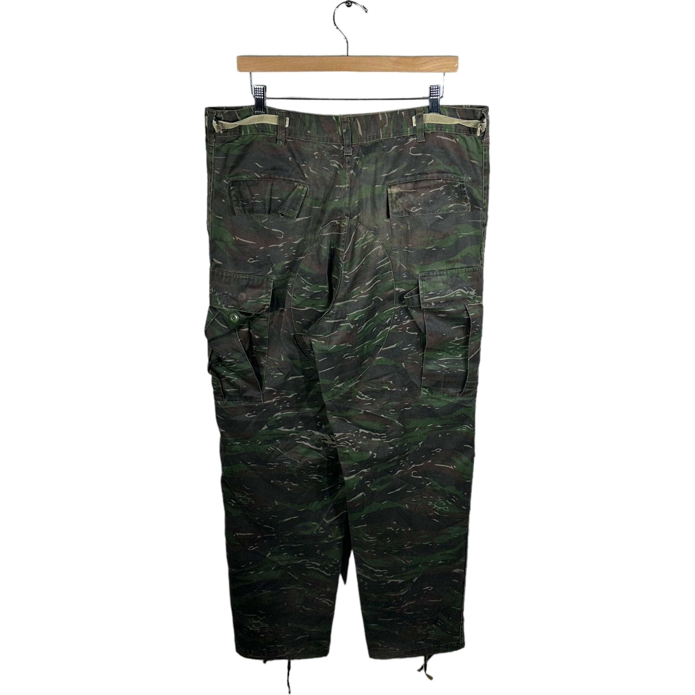 Vintage Military Double Knee Camo Pants