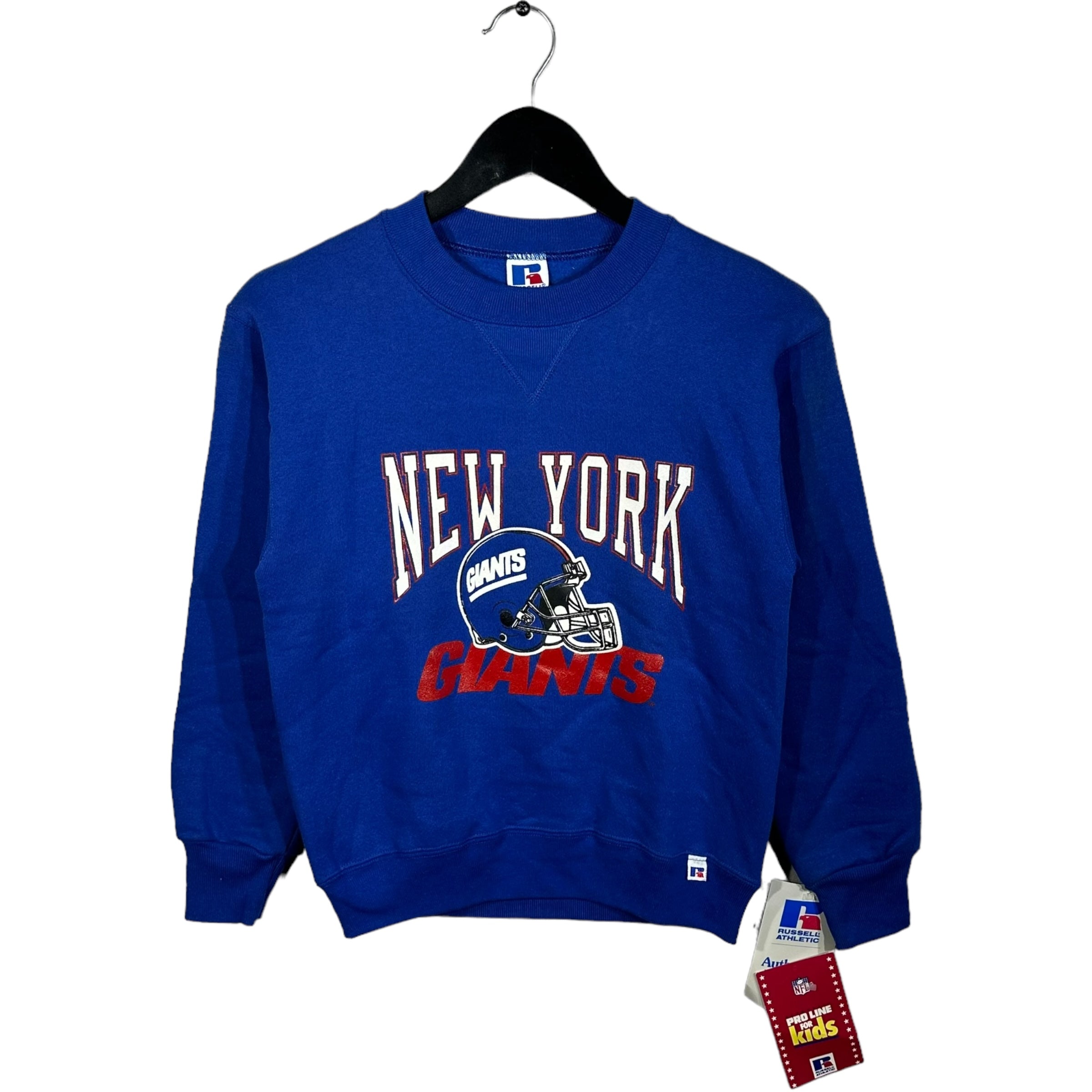 Vintage NWT New York Giants Russell Youth Crewneck