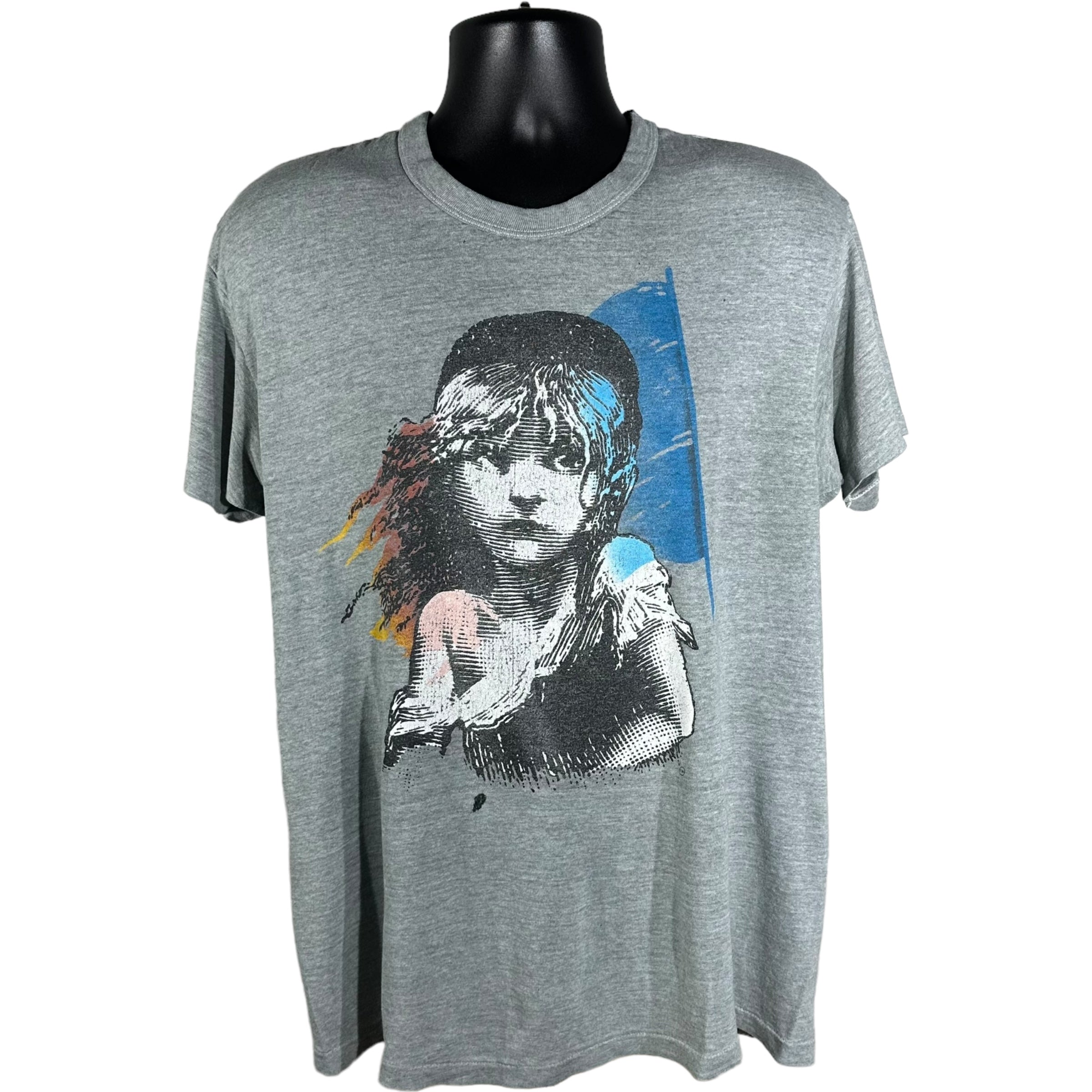 Vintage Les Miserables Art Tee 1986