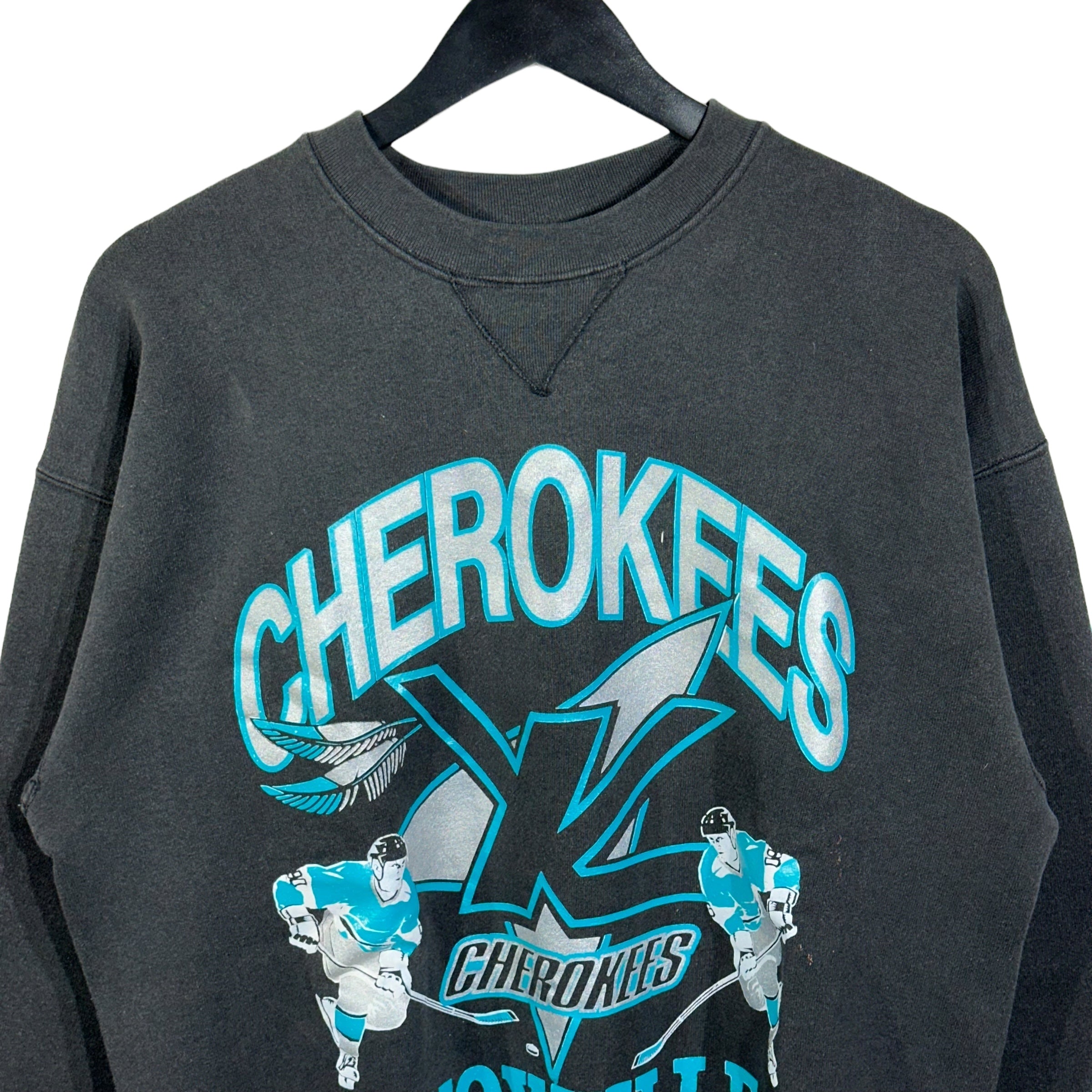 Vintage Cherokees Knoxville Hockey Team Crewneck