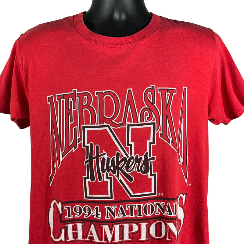 Vintage Nebraska Huskers National Champions Tee 1994