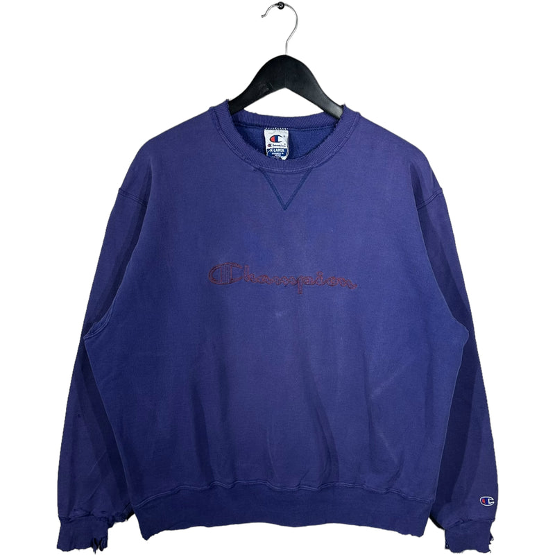 Vintage Champion Spell Out Crewneck