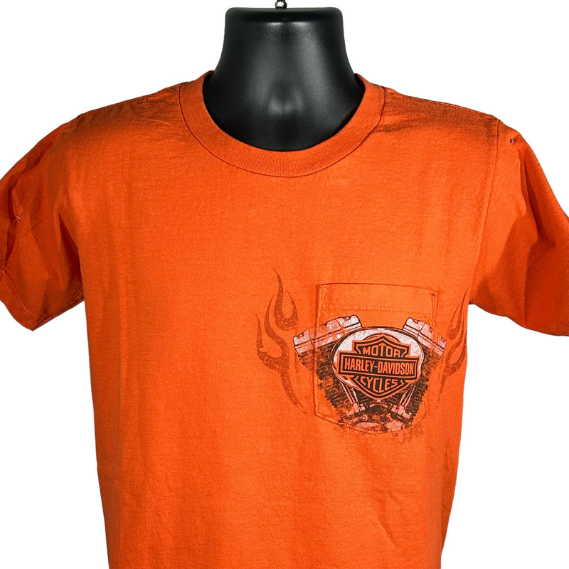 Harley Davidson Logo Pocket Tee