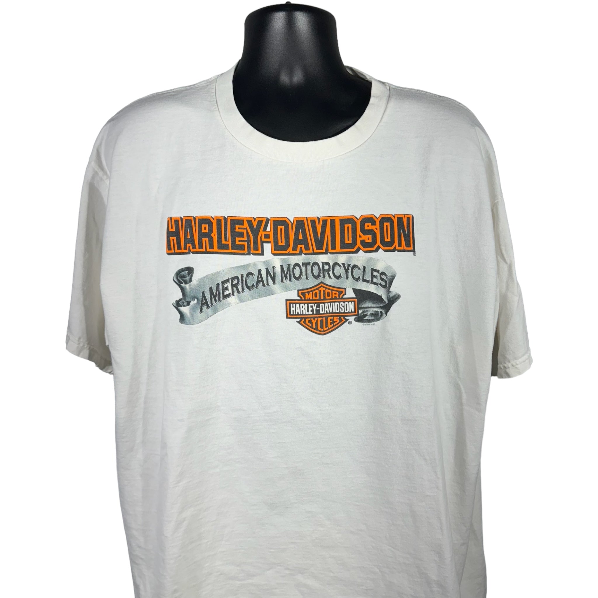 Vintage Harley Davidson American Motorcycle Tee