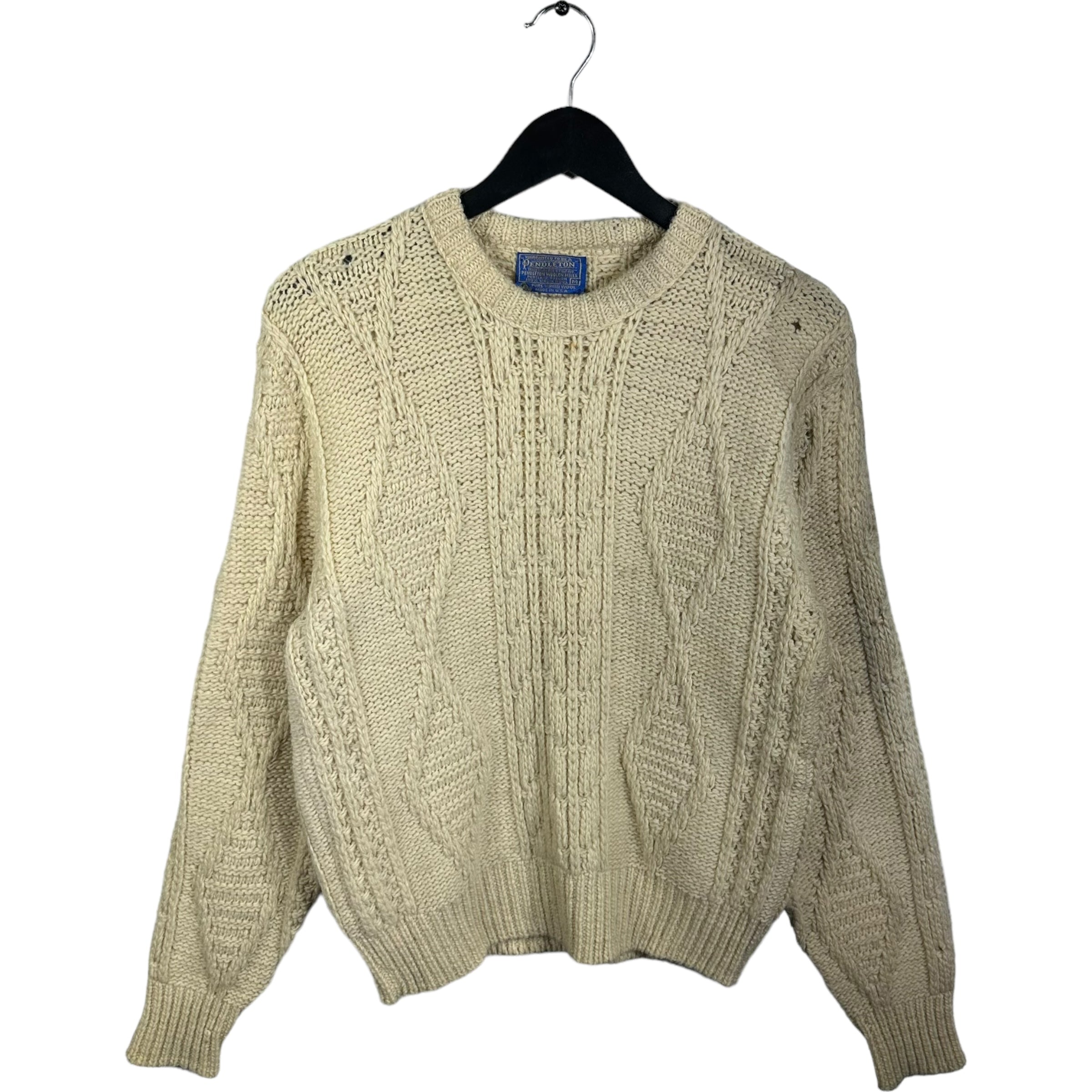 Vintage Pendleton 3D Knit Sweater