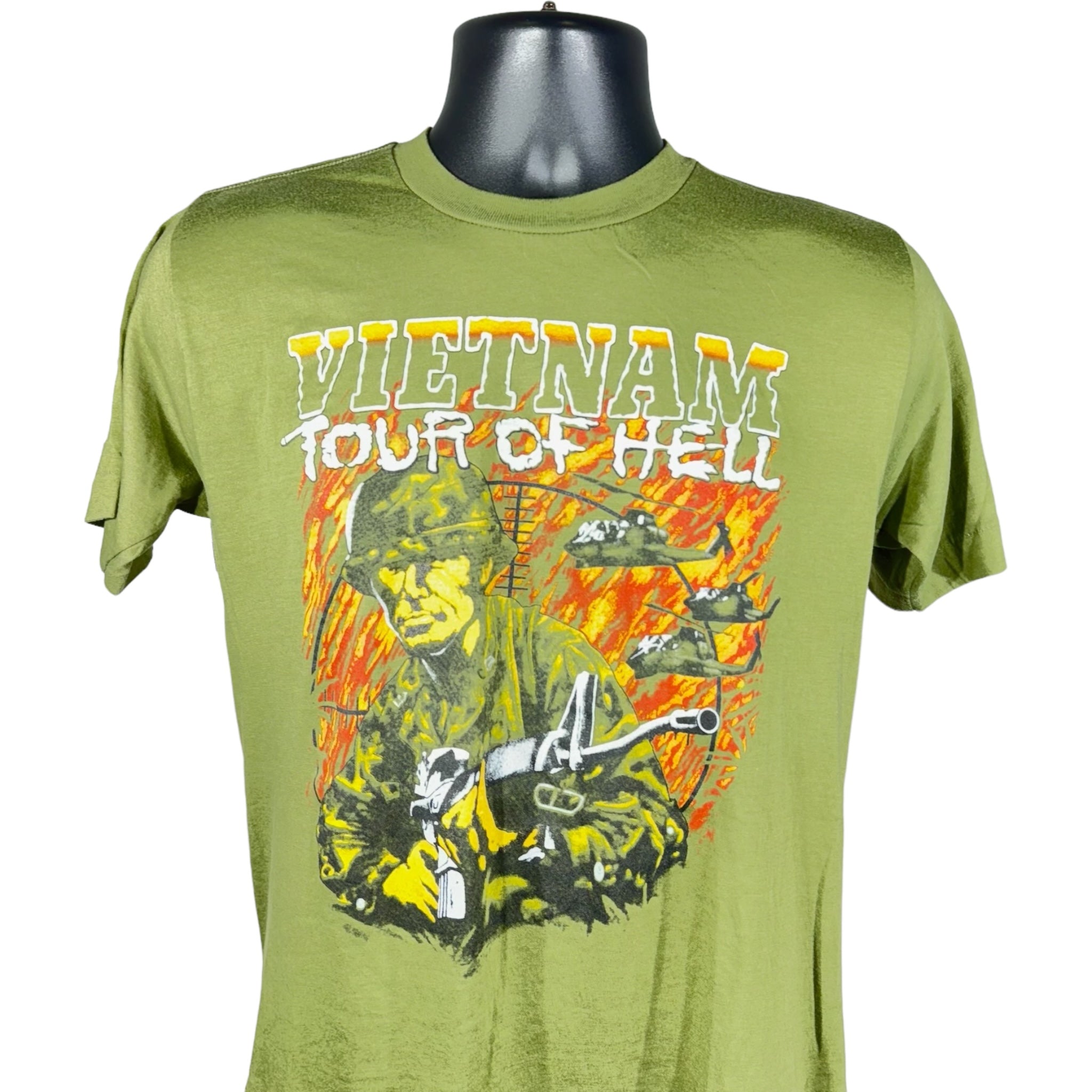 Vintage Vietnam War "Tour Of Hell" Tee 90s