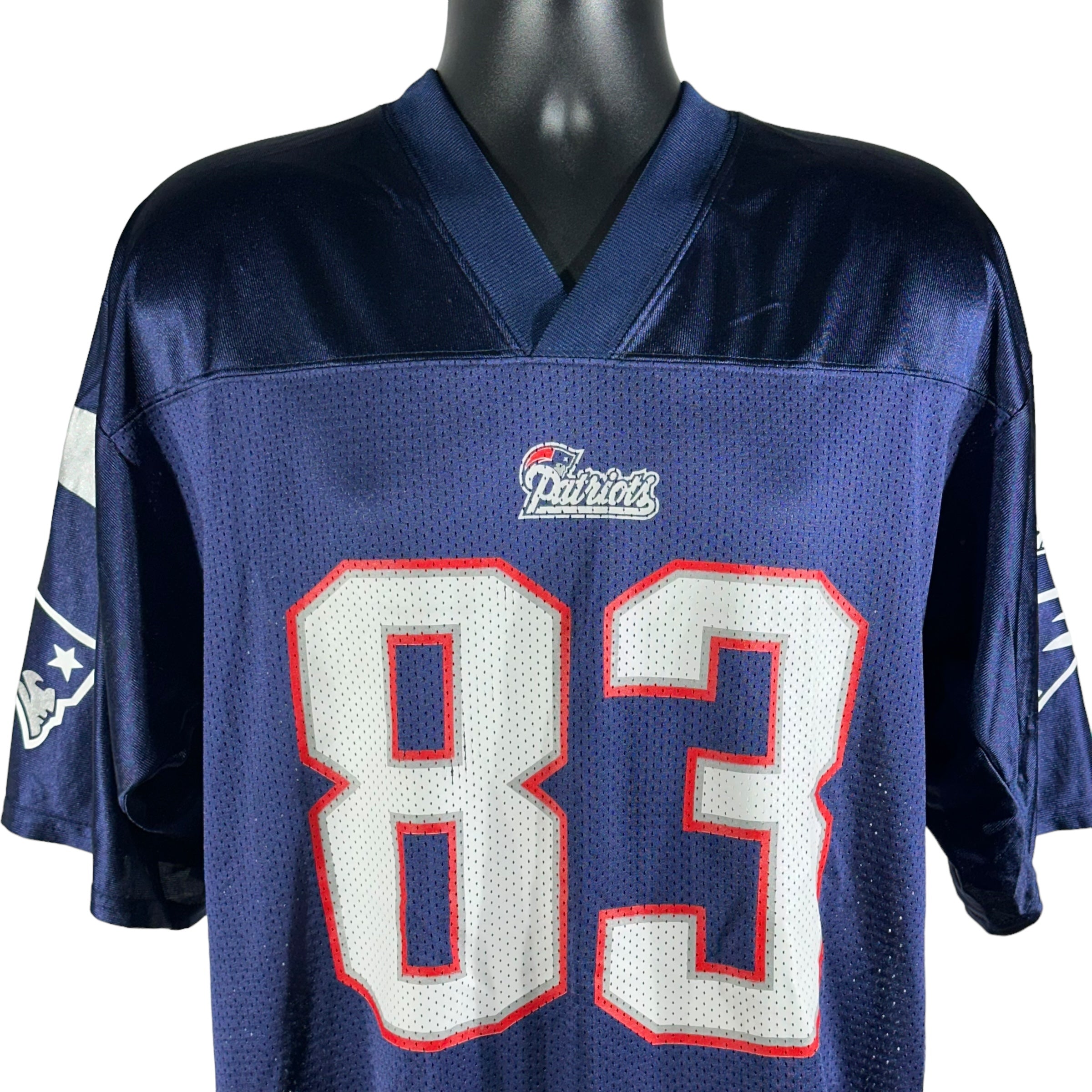 Vintage NFL New England Patriots #83 Walker Jersey