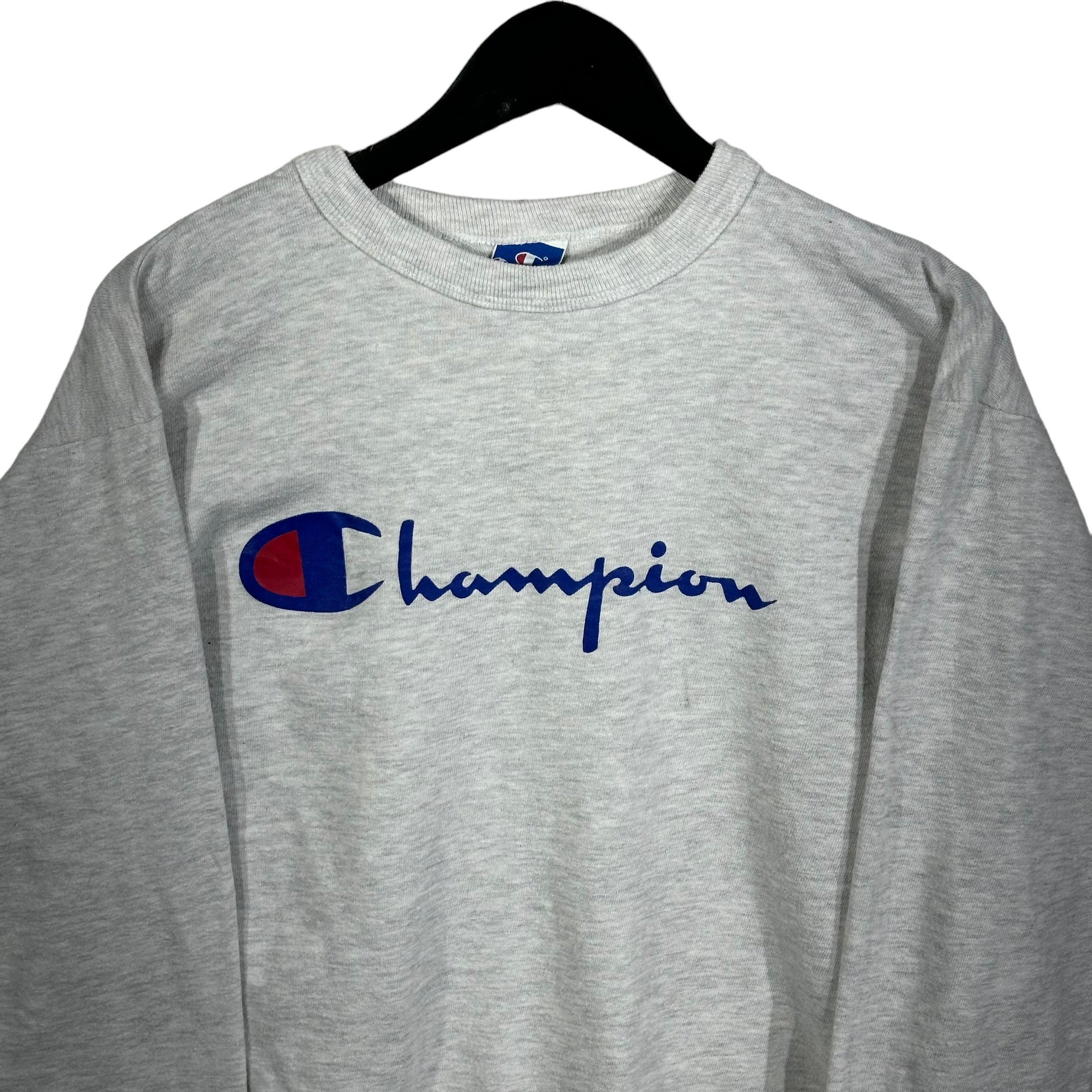 Vintage Champion Spellout Long Sleeve