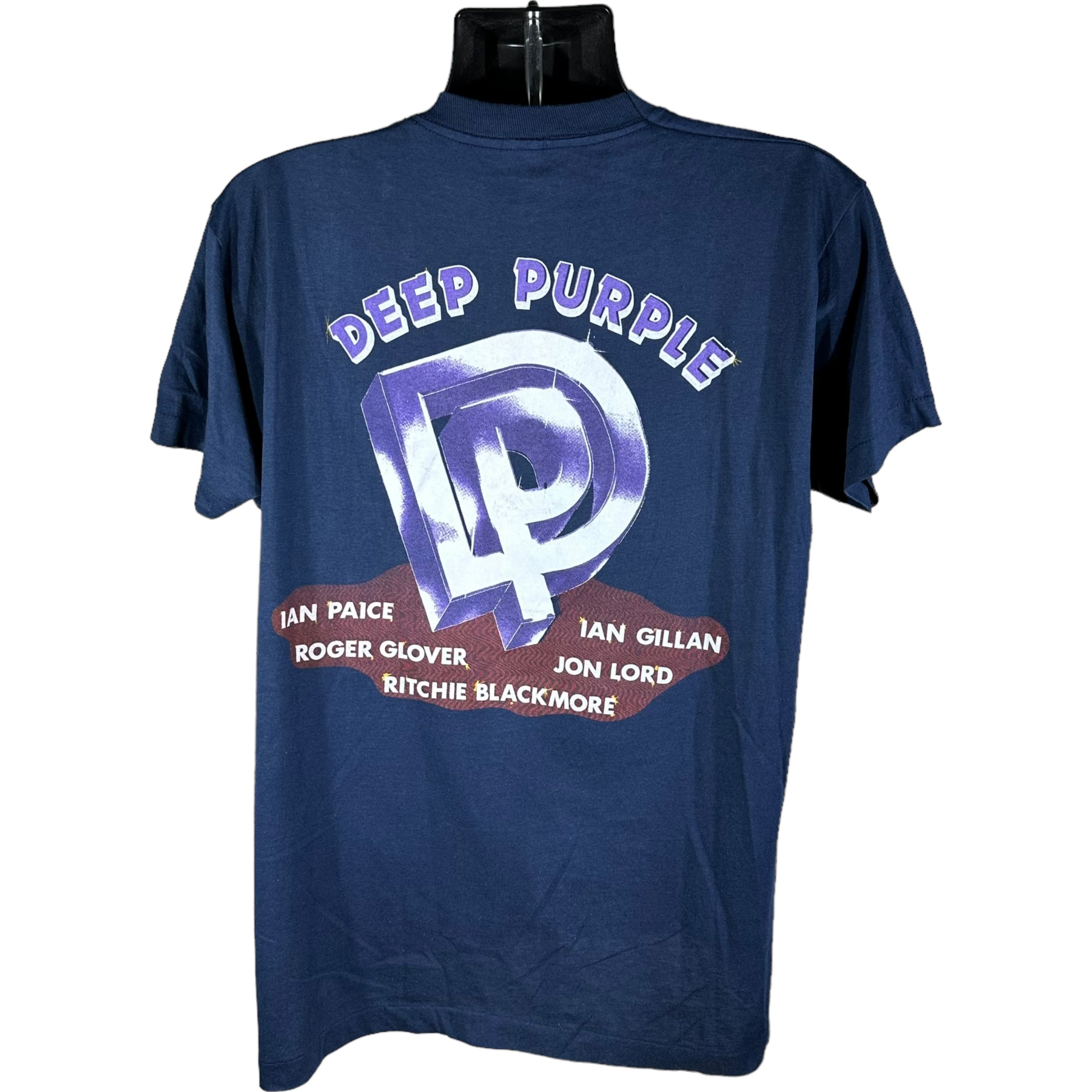 Vintage Deep Purple The House Of Blue Light Tour Tee 1987