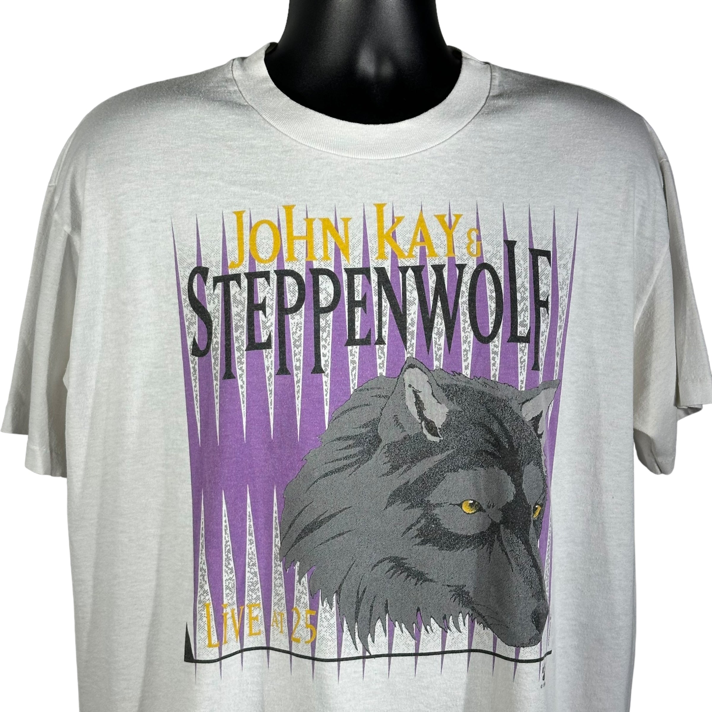 Vintage John Kay & Stephan Wolf Tour Tee