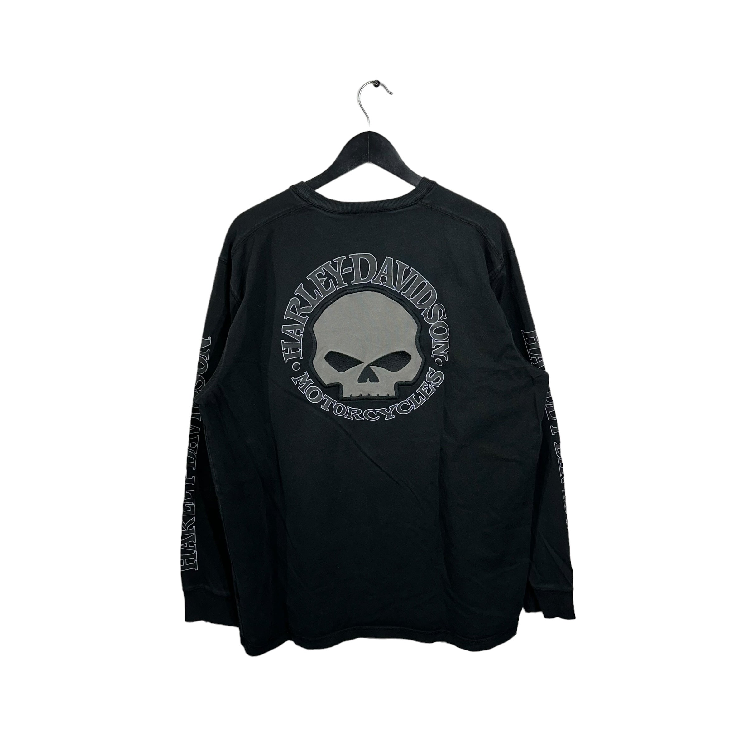 Y2K Harley Davidson Skull Long Sleeve