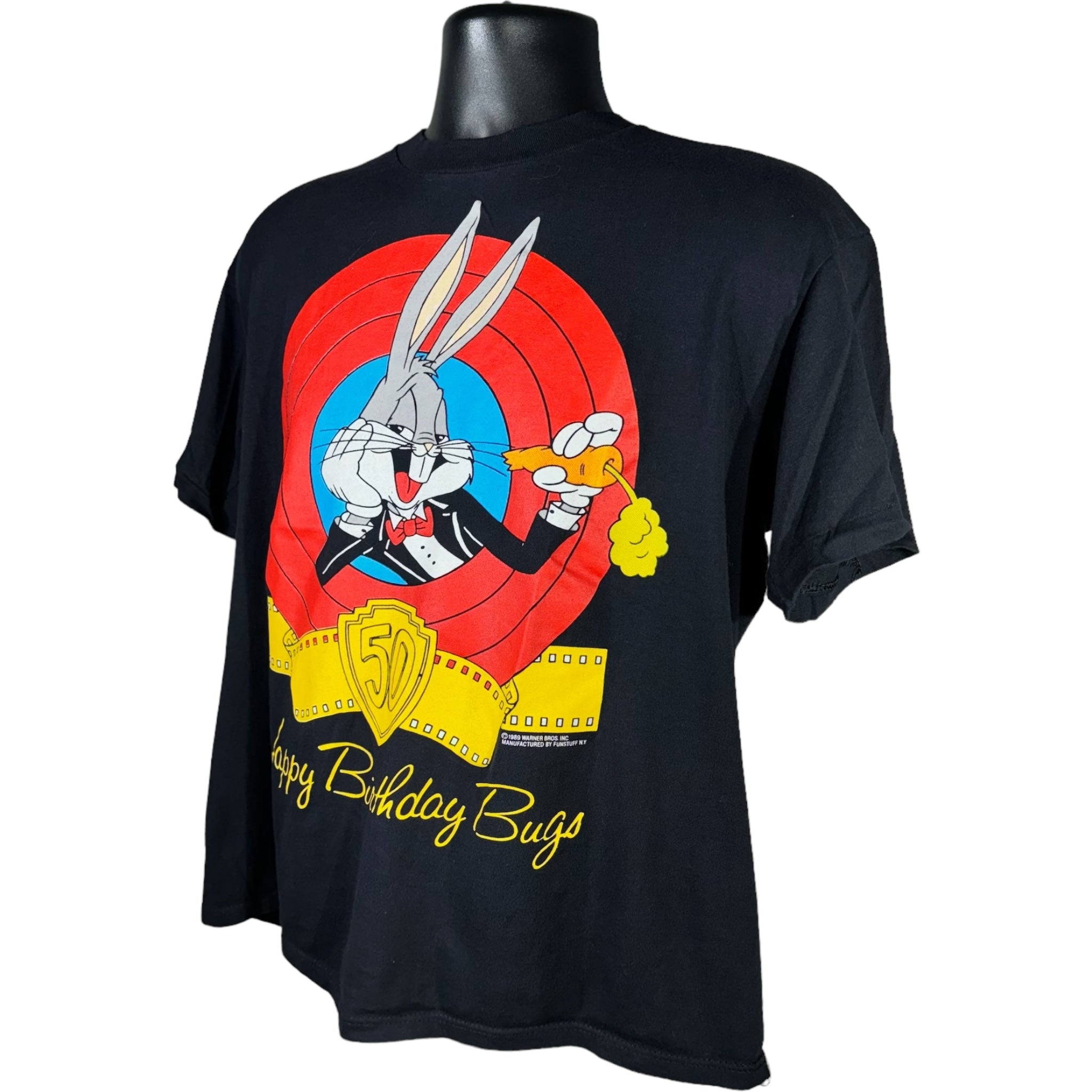 Vintage Bugs Bunny "Happy Birthday Bugs" Anniversary Tee