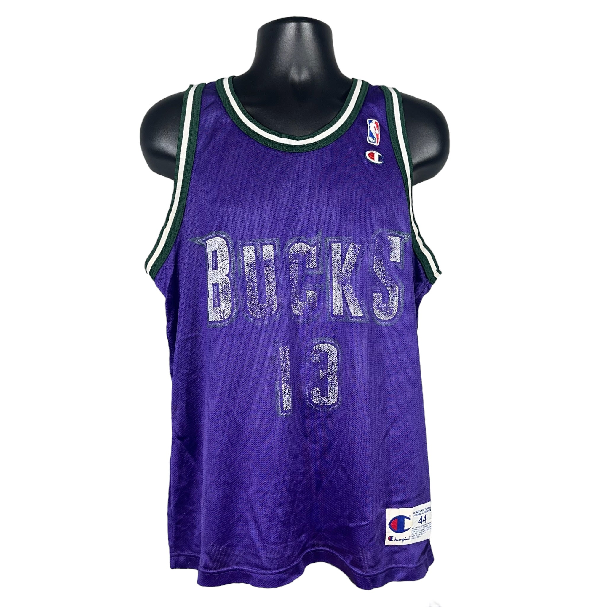 Vintage Glenn Robinson #13 Milwaukee Bucks Champion Jersey 90s