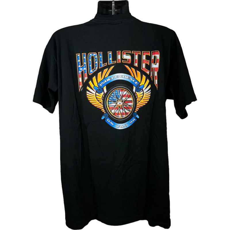 Vintage Hollister Independence Day Rally Tee 1998