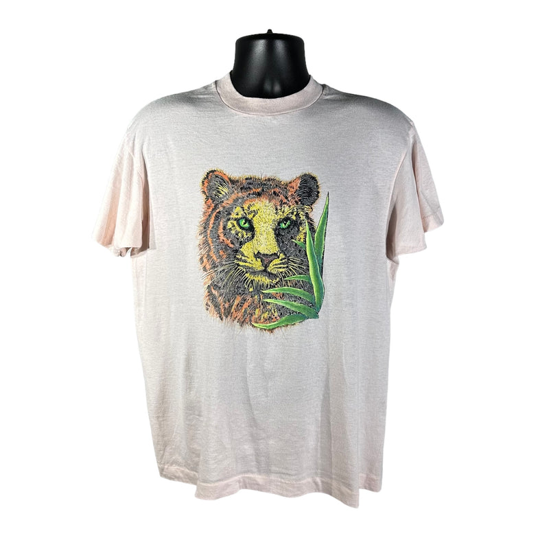 Vintage Tiger Graphic Tee 80s