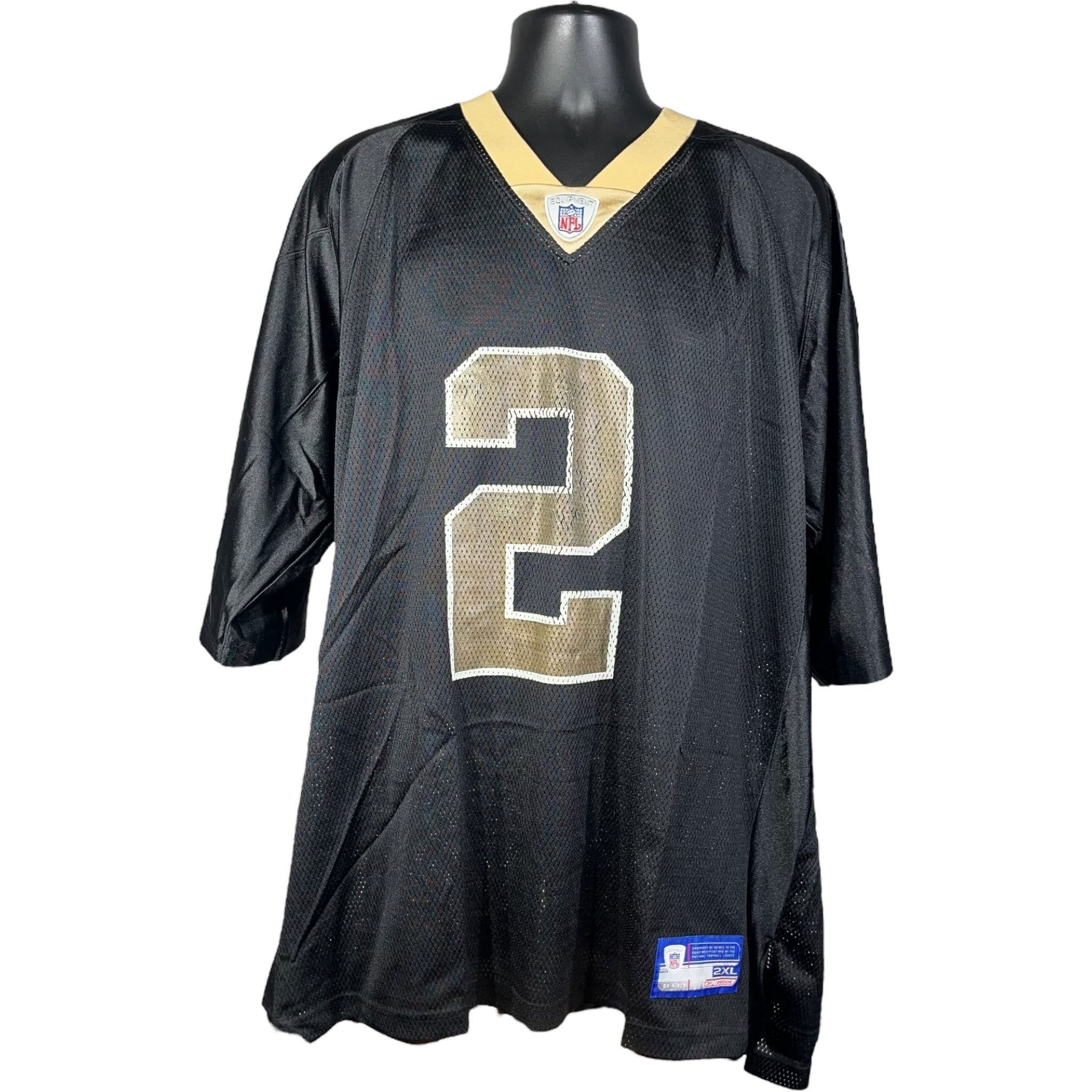 Vintage New Orleans Saints Aaron Brooks #2 Jersey