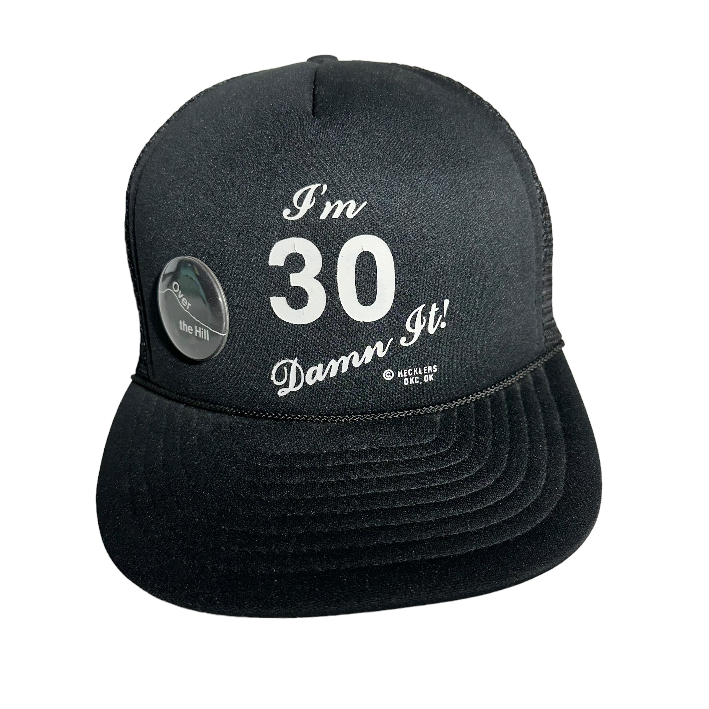 Vintage "I'm Thirty" Rope Lace Trucker Snapback Hat