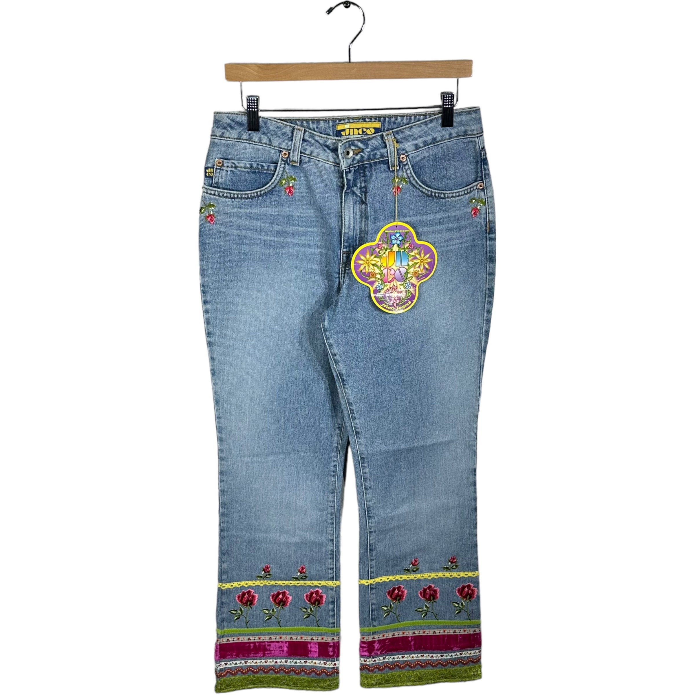 Vintage NWT JNCO Flower Jeans