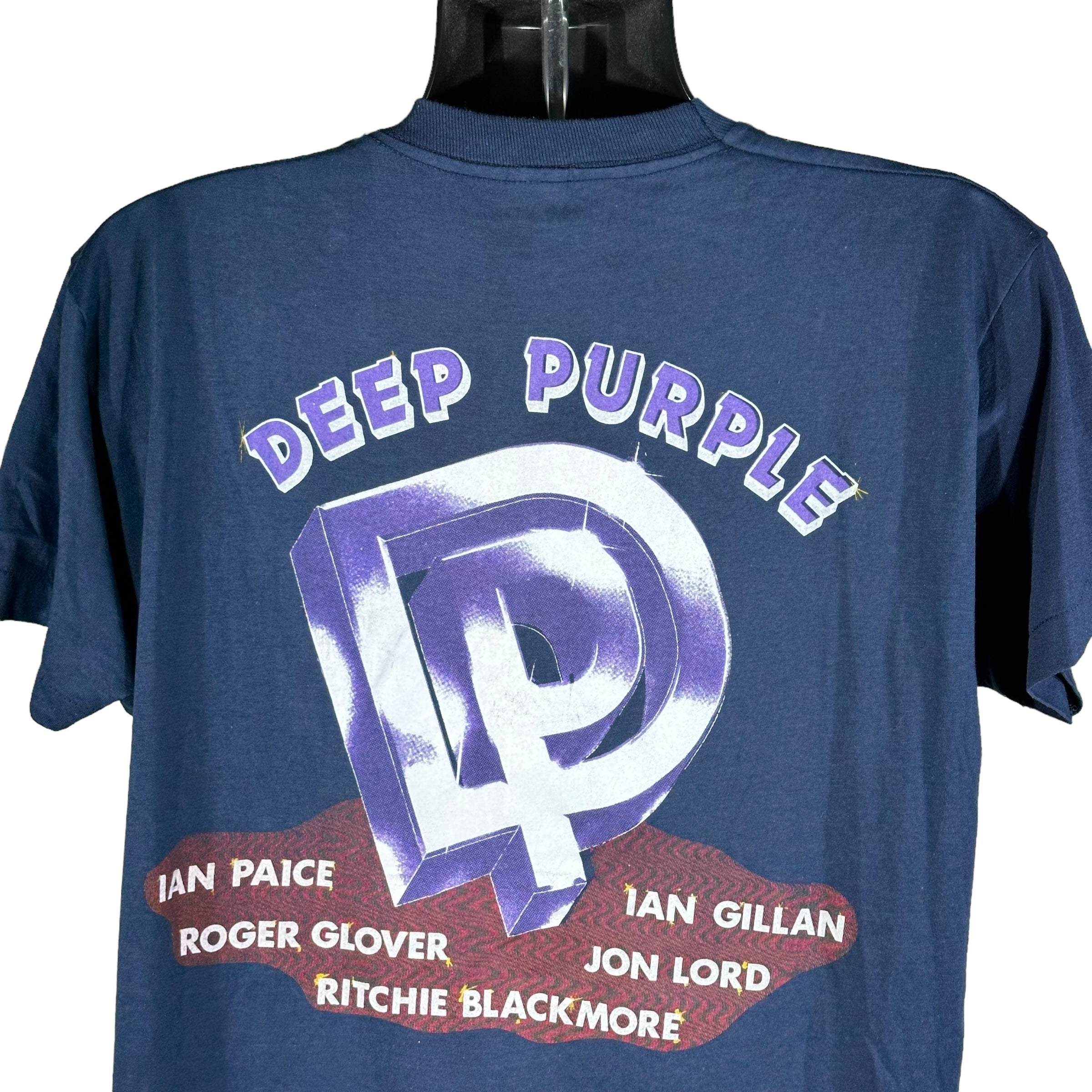 Vintage Deep Purple The House Of Blue Light Tour Tee 1987