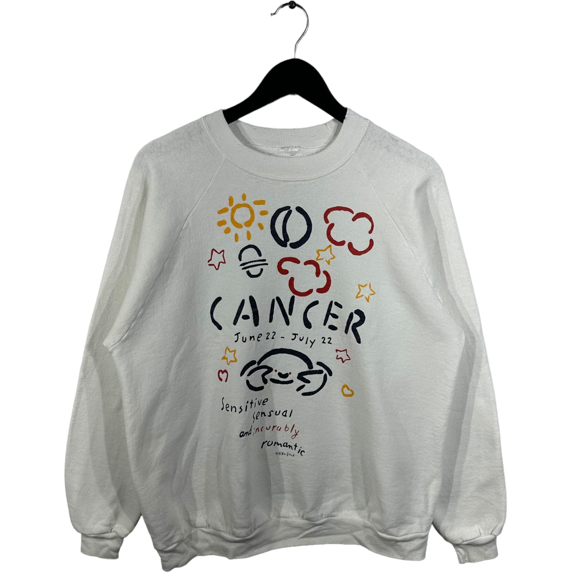 Vintage Cancer Astrology Crewneck