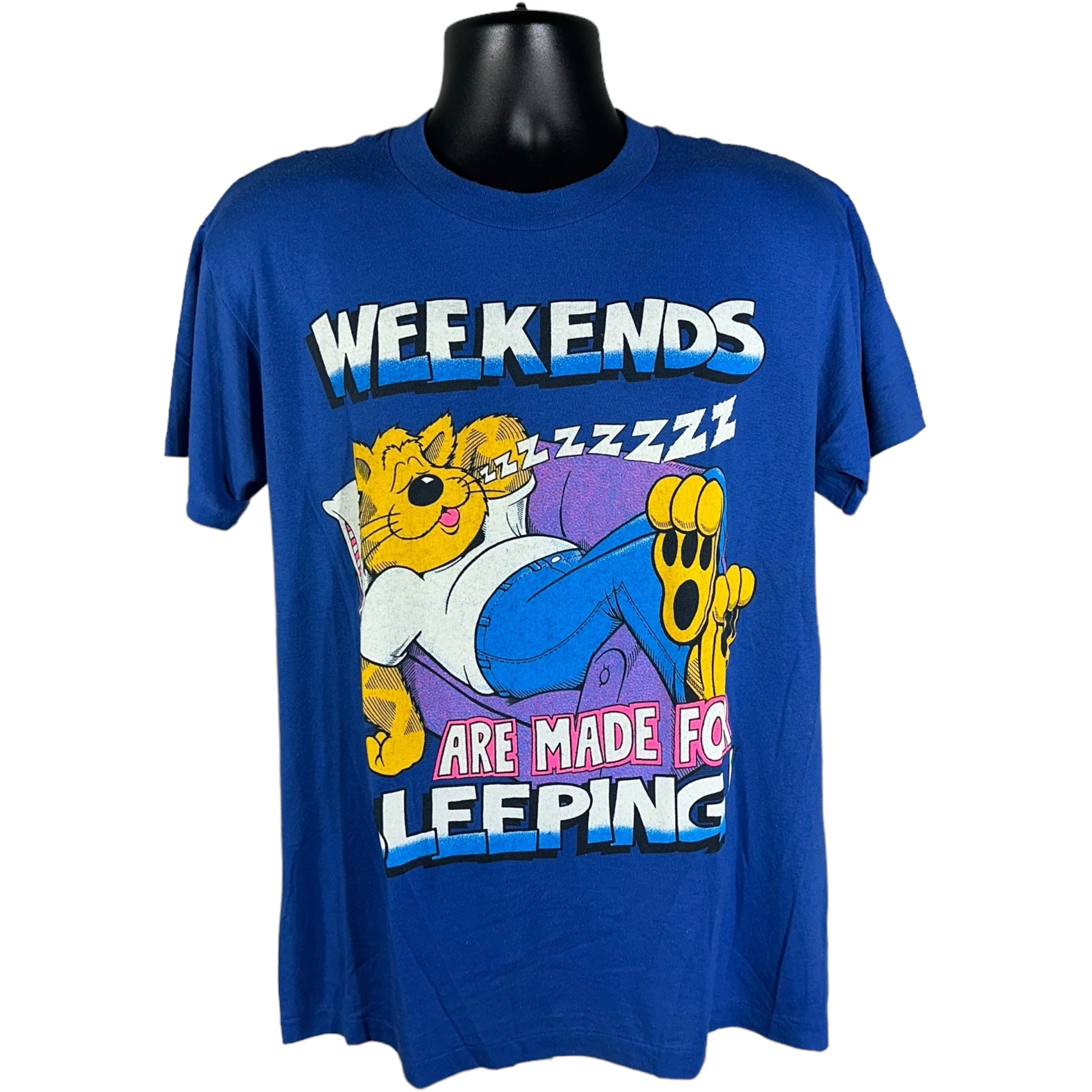 Vintage Weekends Are Made For Sleeping Tee