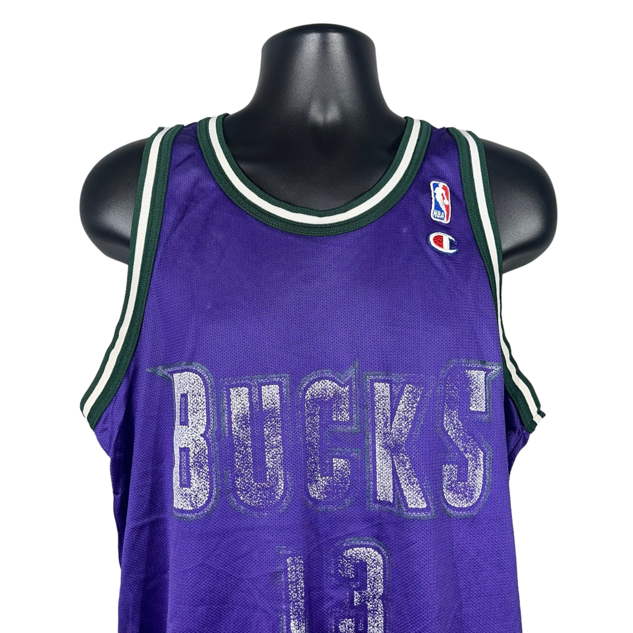 Vintage Glenn Robinson #13 Milwaukee Bucks Champion Jersey 90s