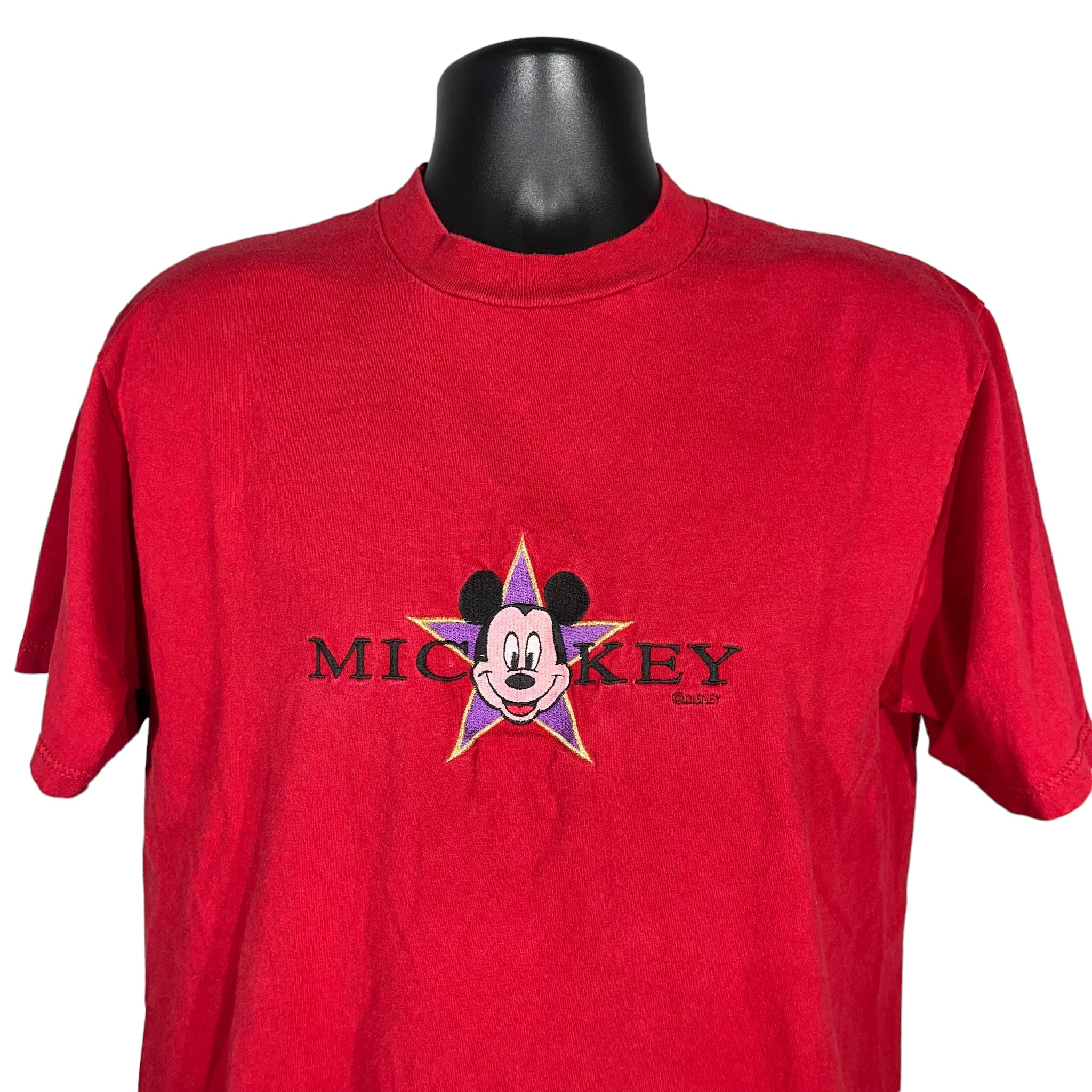 Vintage Mickey Mouse Star Tee 90s