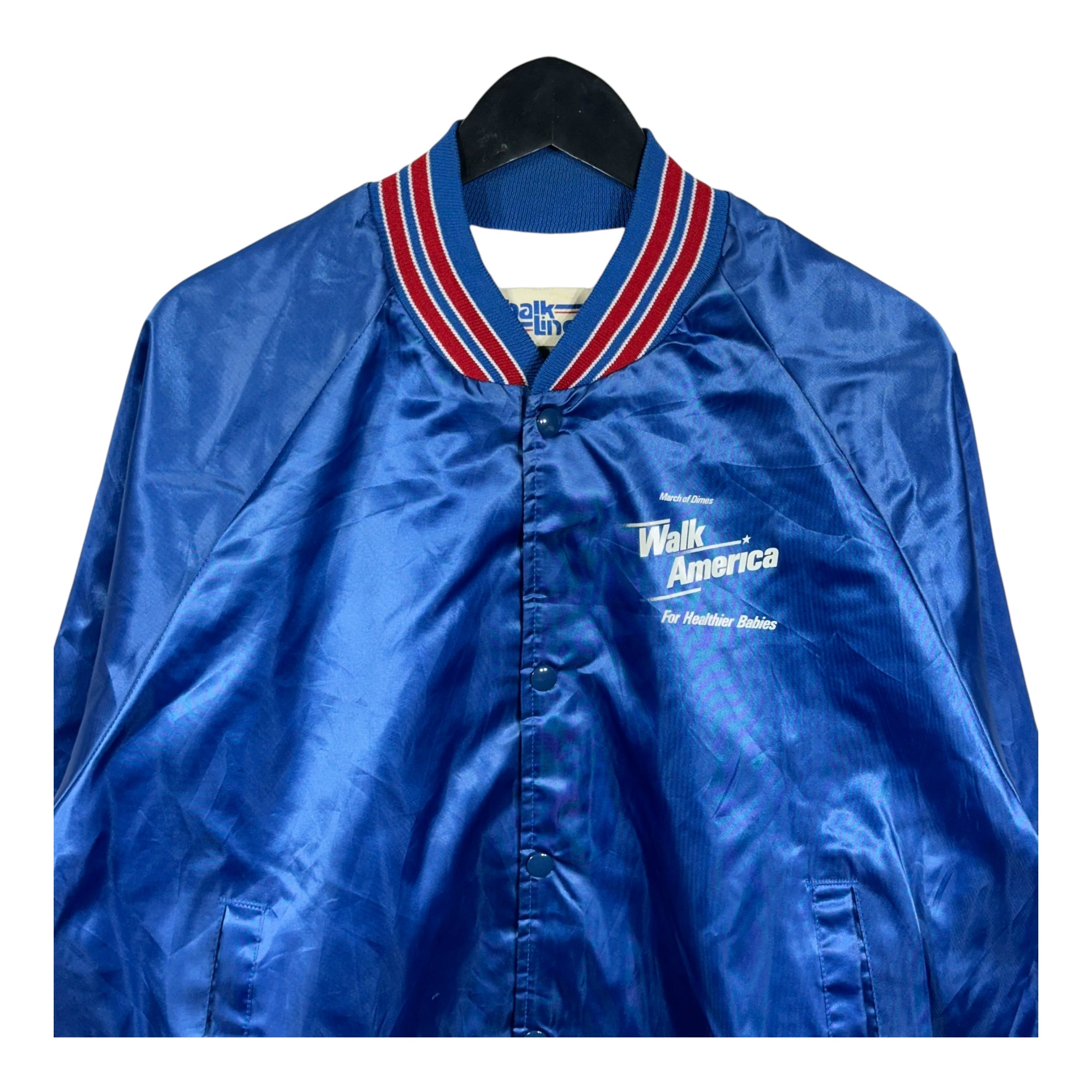 Vintage Chalk Line March Of Dimes Jacket