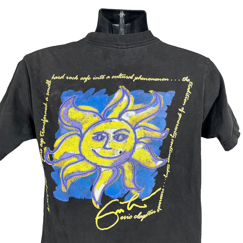 Vintage Hard Rock Cafe Paris Smiling Sun Graphic Tee