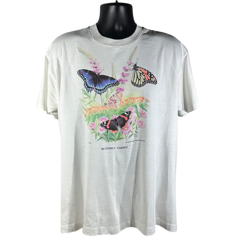 Vintage Butterfly Garden Tee