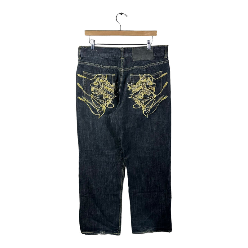 Vintage Roca Wear Straight Leg Denim Pants