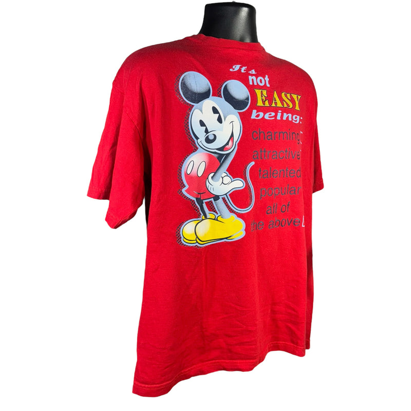 Vintage Disney Mickey Mouse "It's Not Easy Being..." Tee