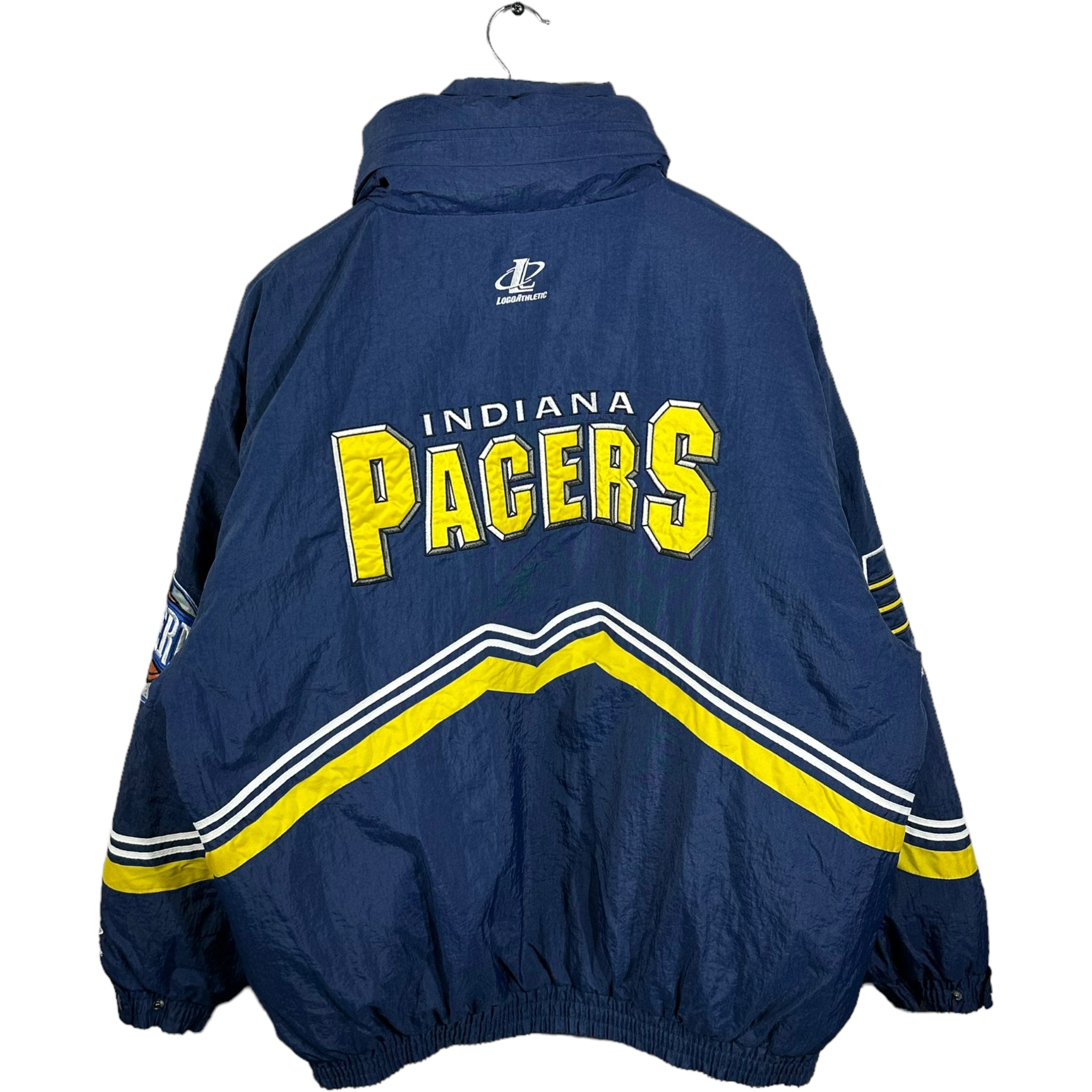 Logo Athletic NBA Indiana Pacers Coat Size outlet Large EUC.