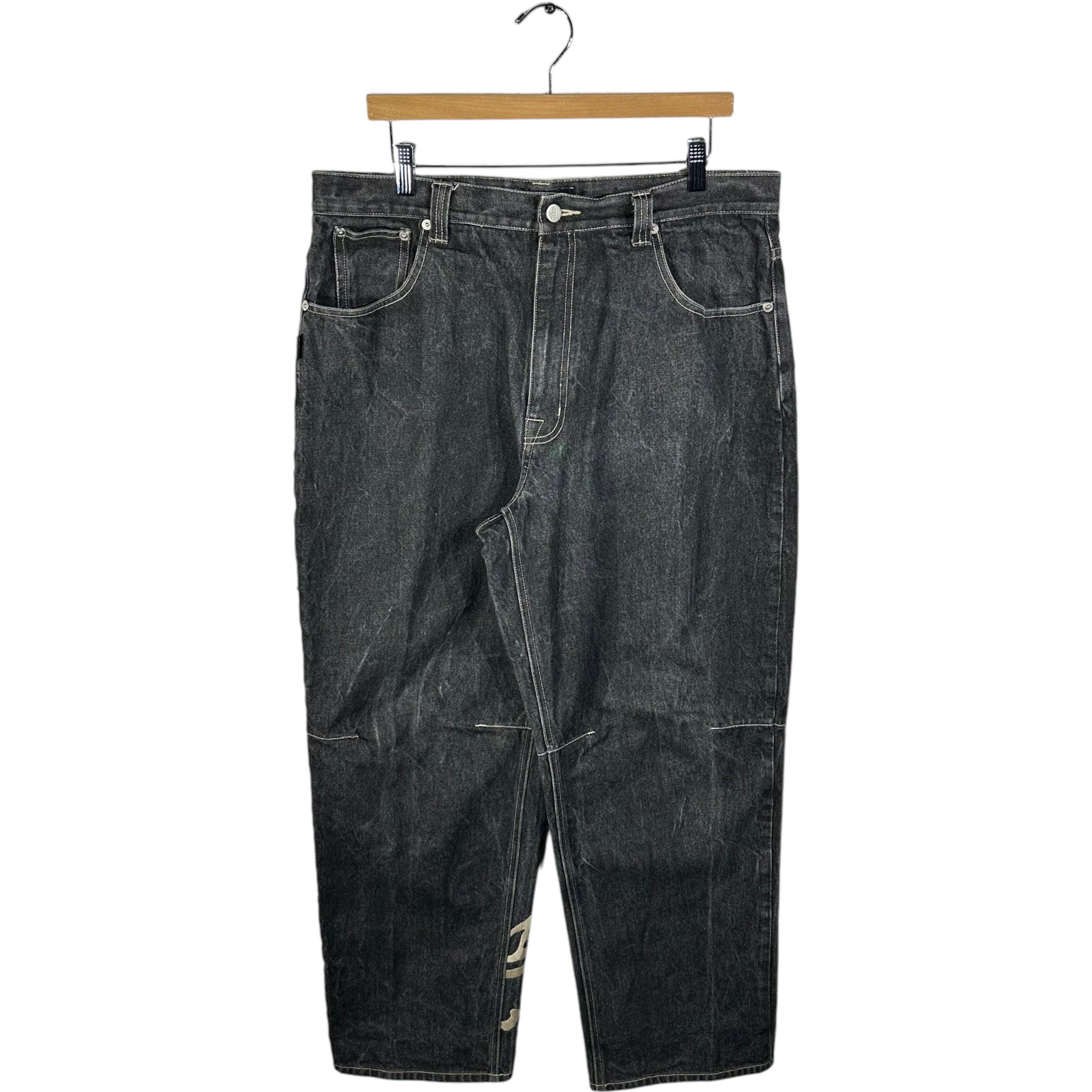 Vintage Sean John Logo Straight Leg Denim Pants