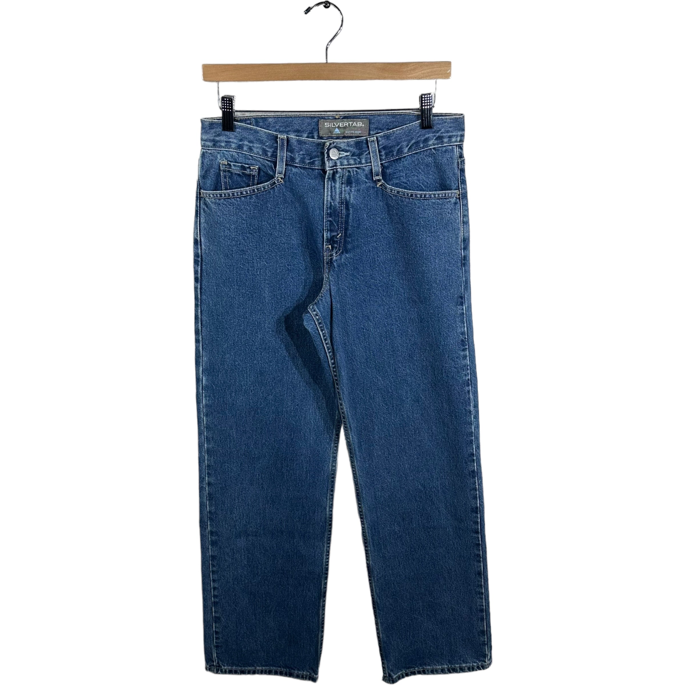 Vintage Levis Silver Tab Straight Leg Denim Jeans