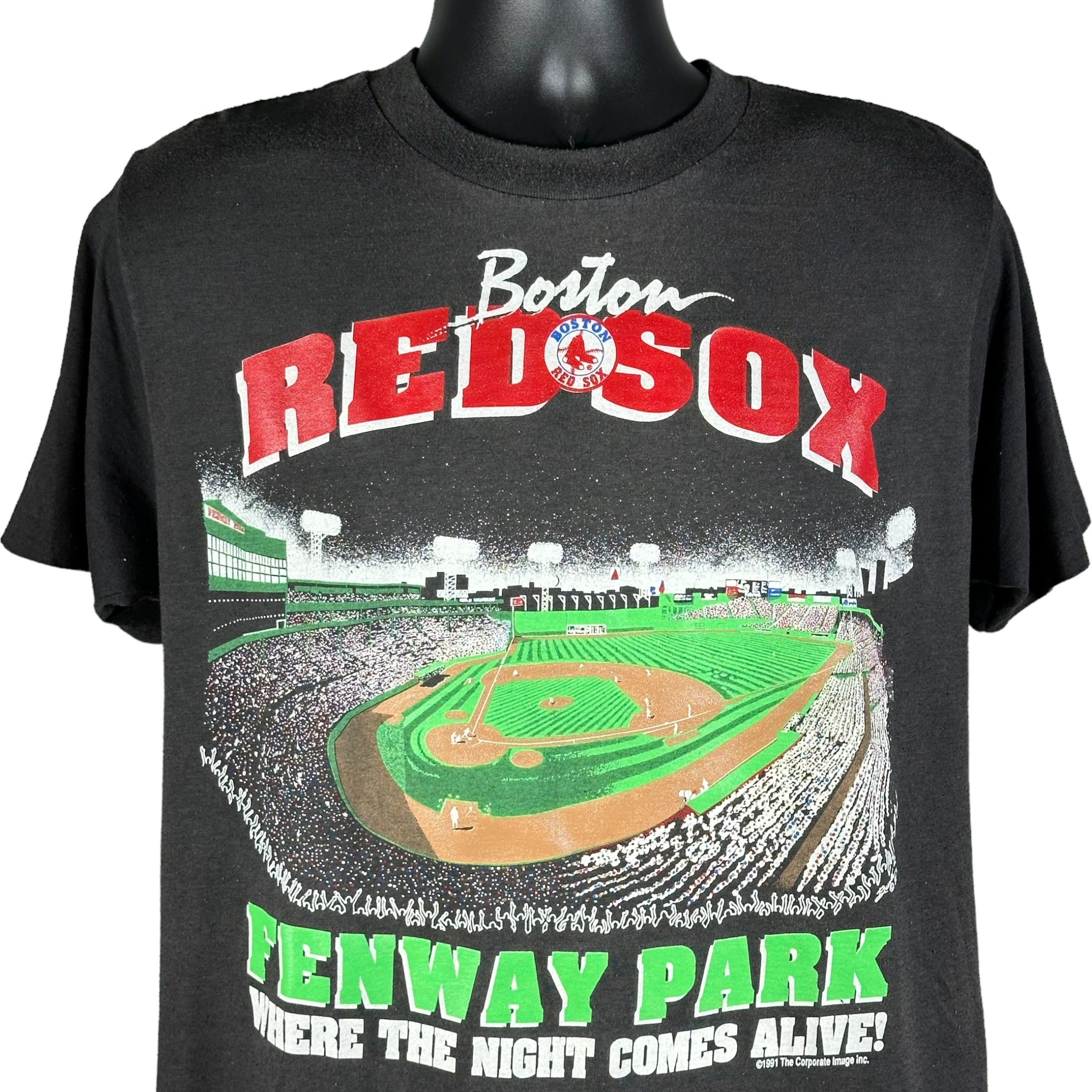 Vintage Boston Red Sox Fenway Park Tee 1991