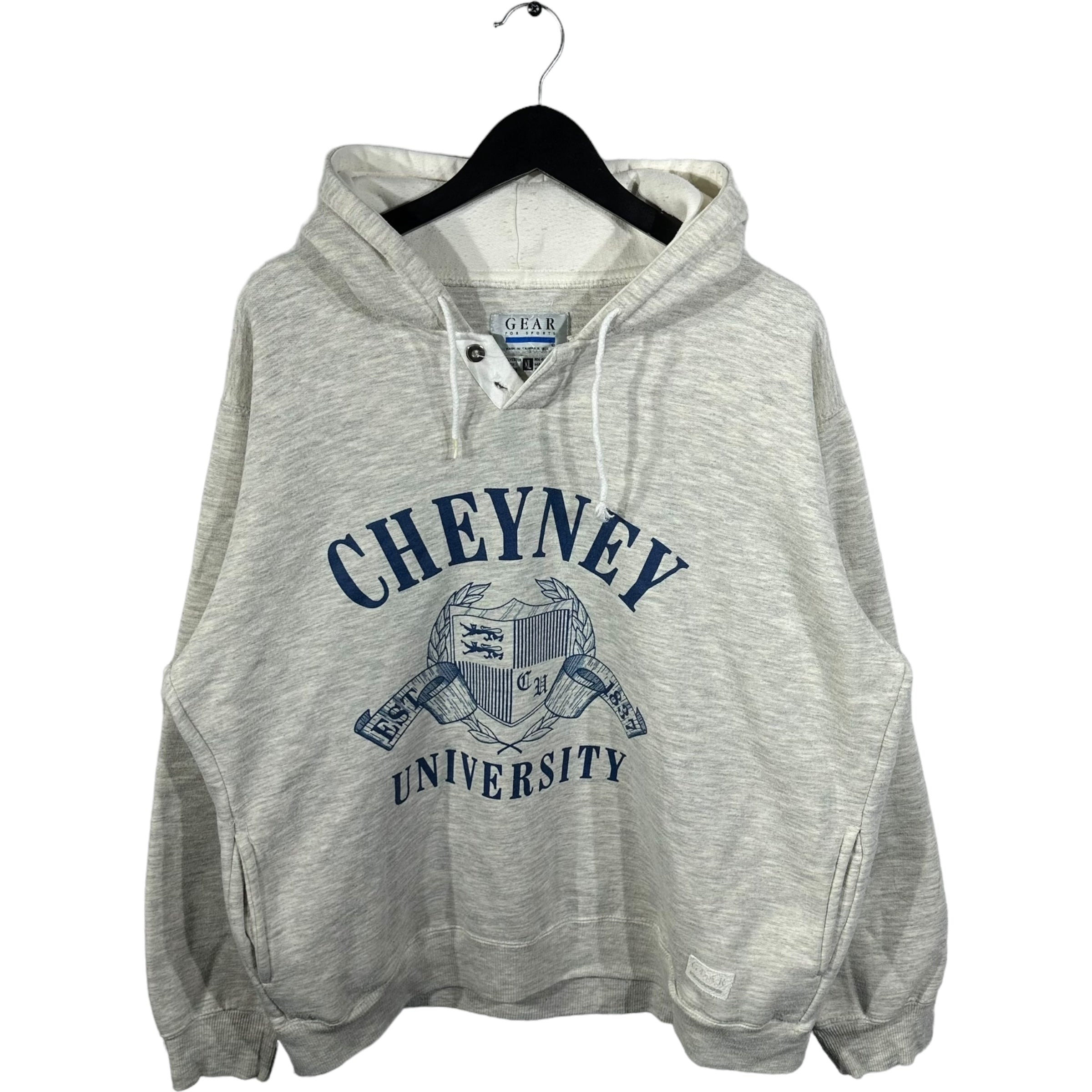 Vintage Cheney University Pocket Hoodie