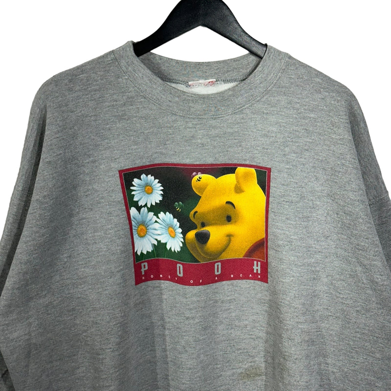 Vintage Pooh Honey Of A Bear Crewneck