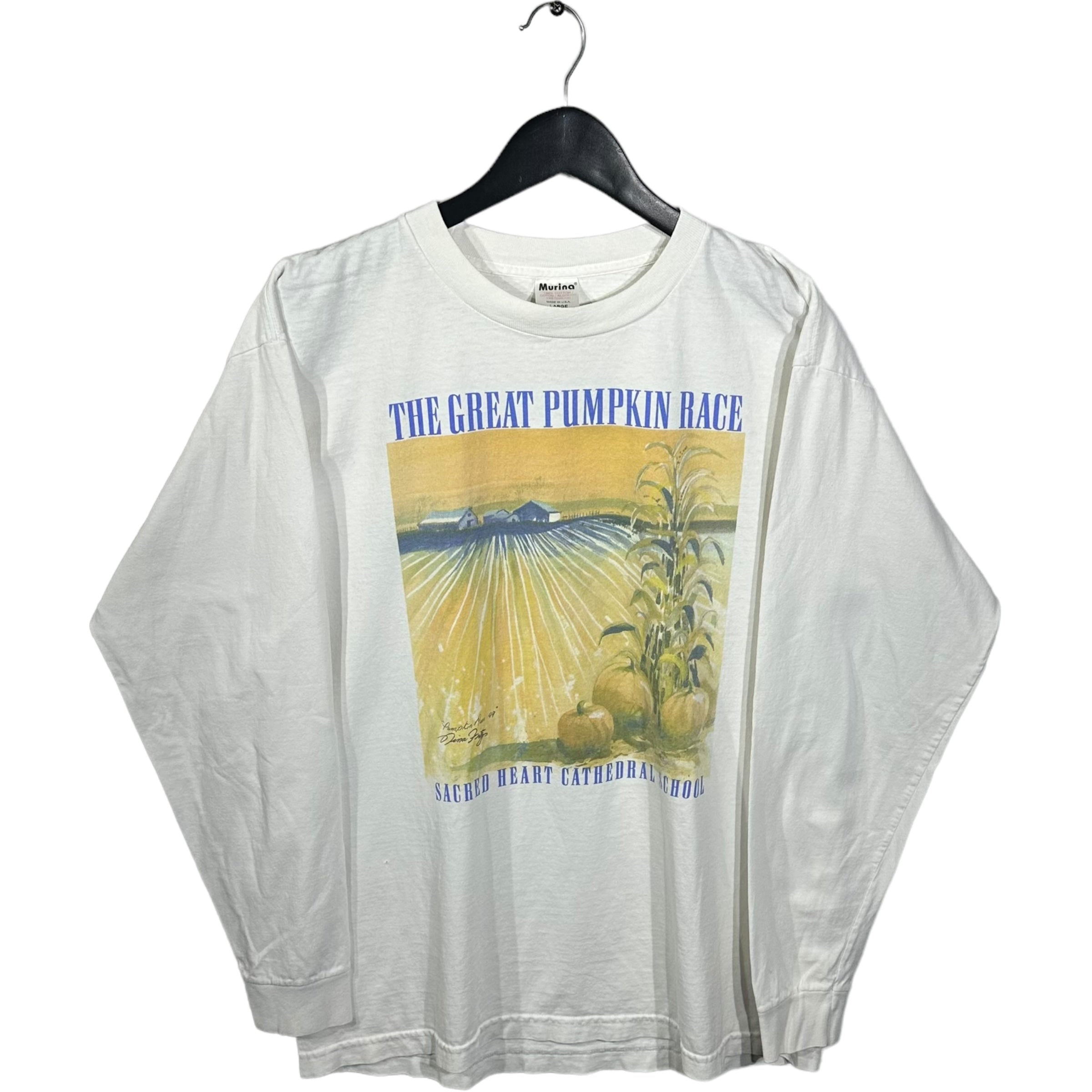 Vintage The Great Pumpkin Race Long Sleeve