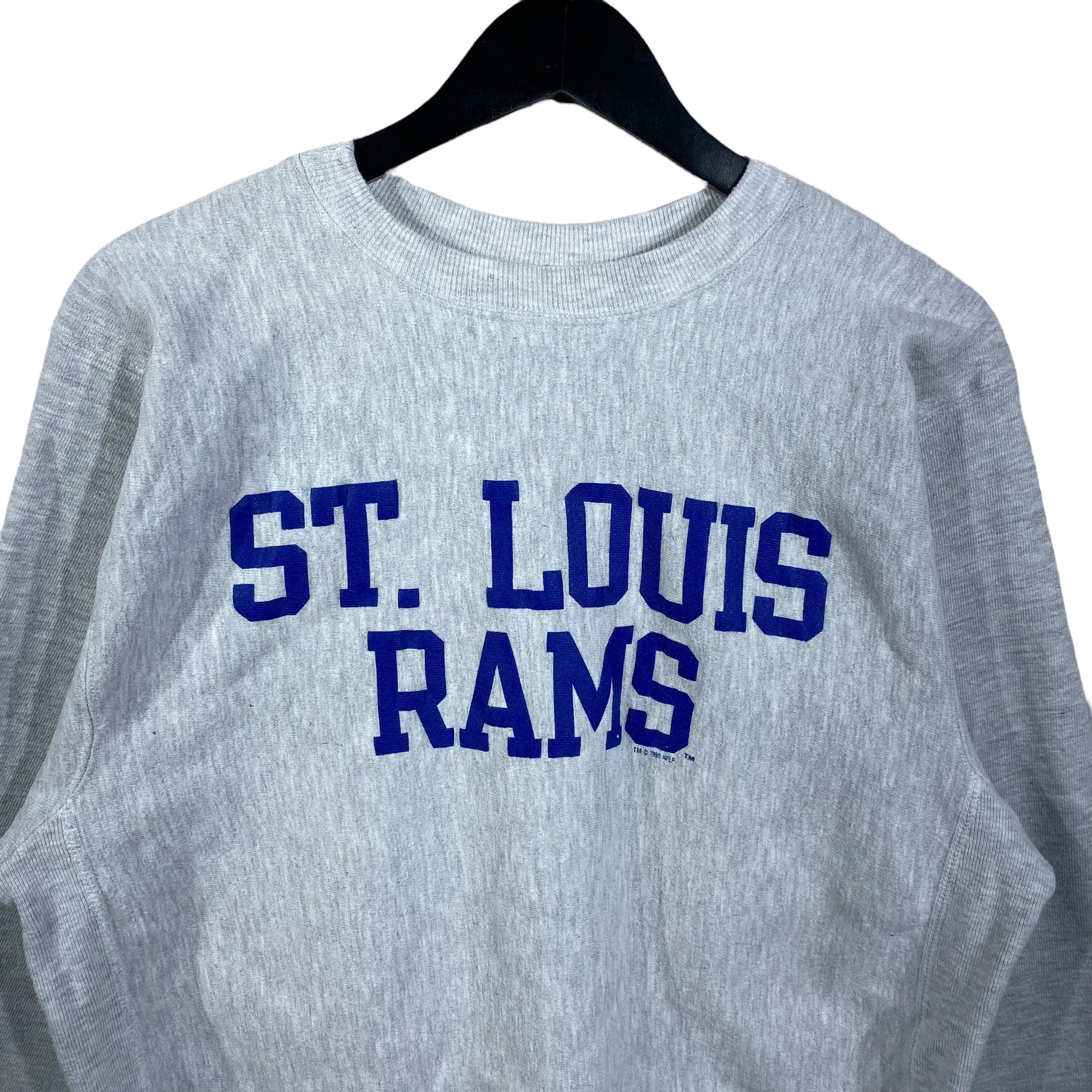 Vintage St. Louis Rams Champion Reverse Weave Crewneck