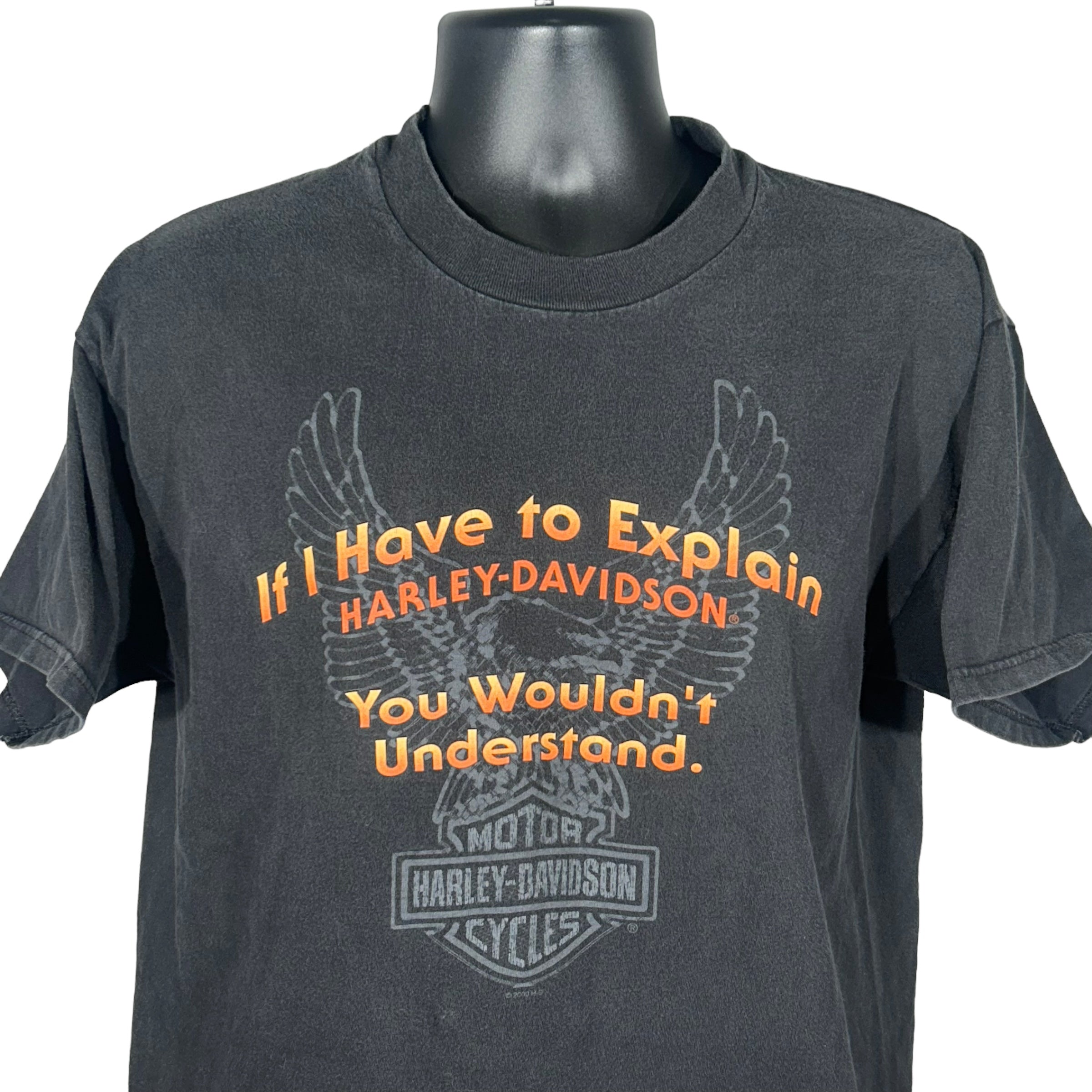 Vintage Harley Davidson "If I Have To Explain Myself" Tee