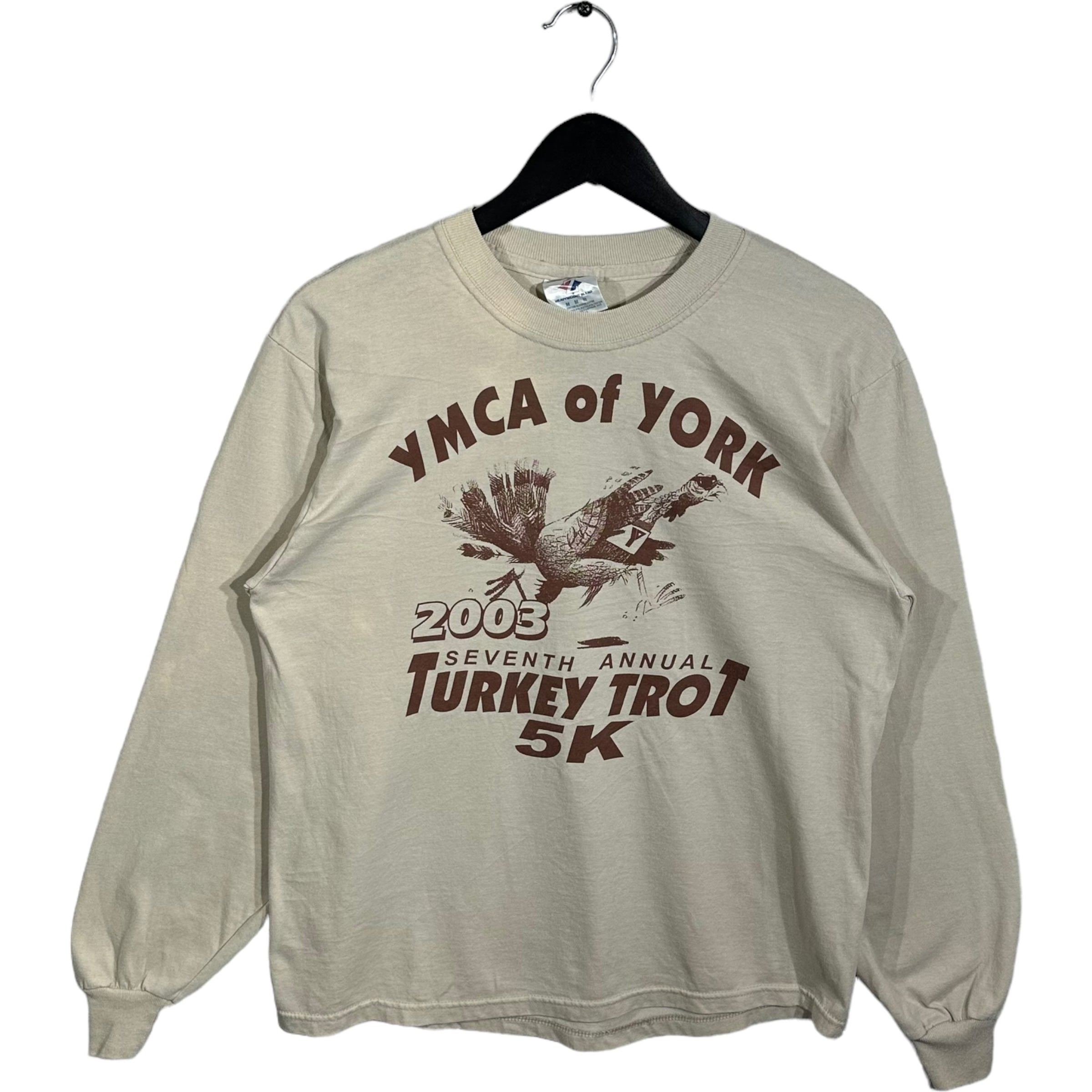 Vintage YMCA Annual Turkey Trot 5K Long Sleeve