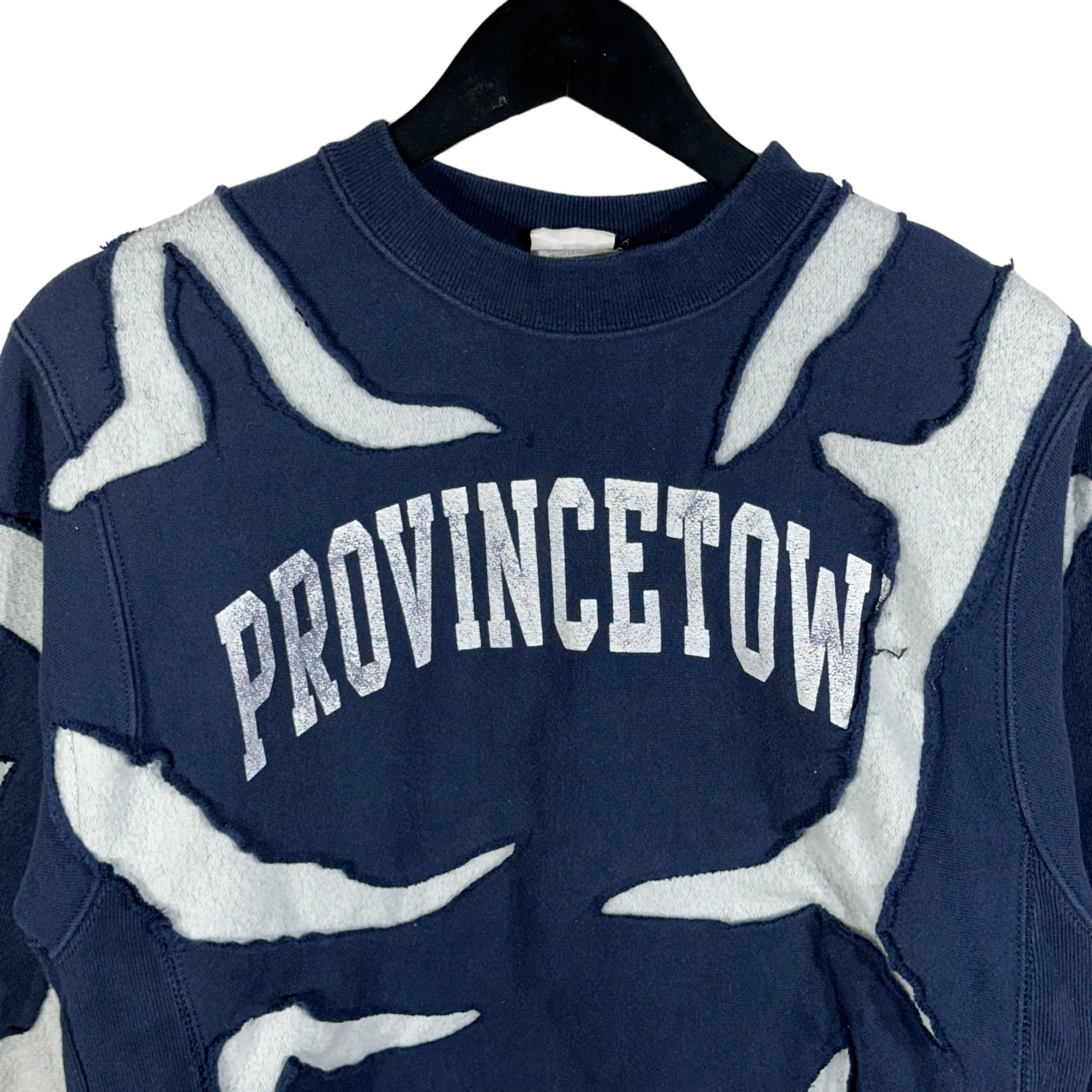 Vintage Cut & Sew Provincetown Champion Reverse Weave Crewneck